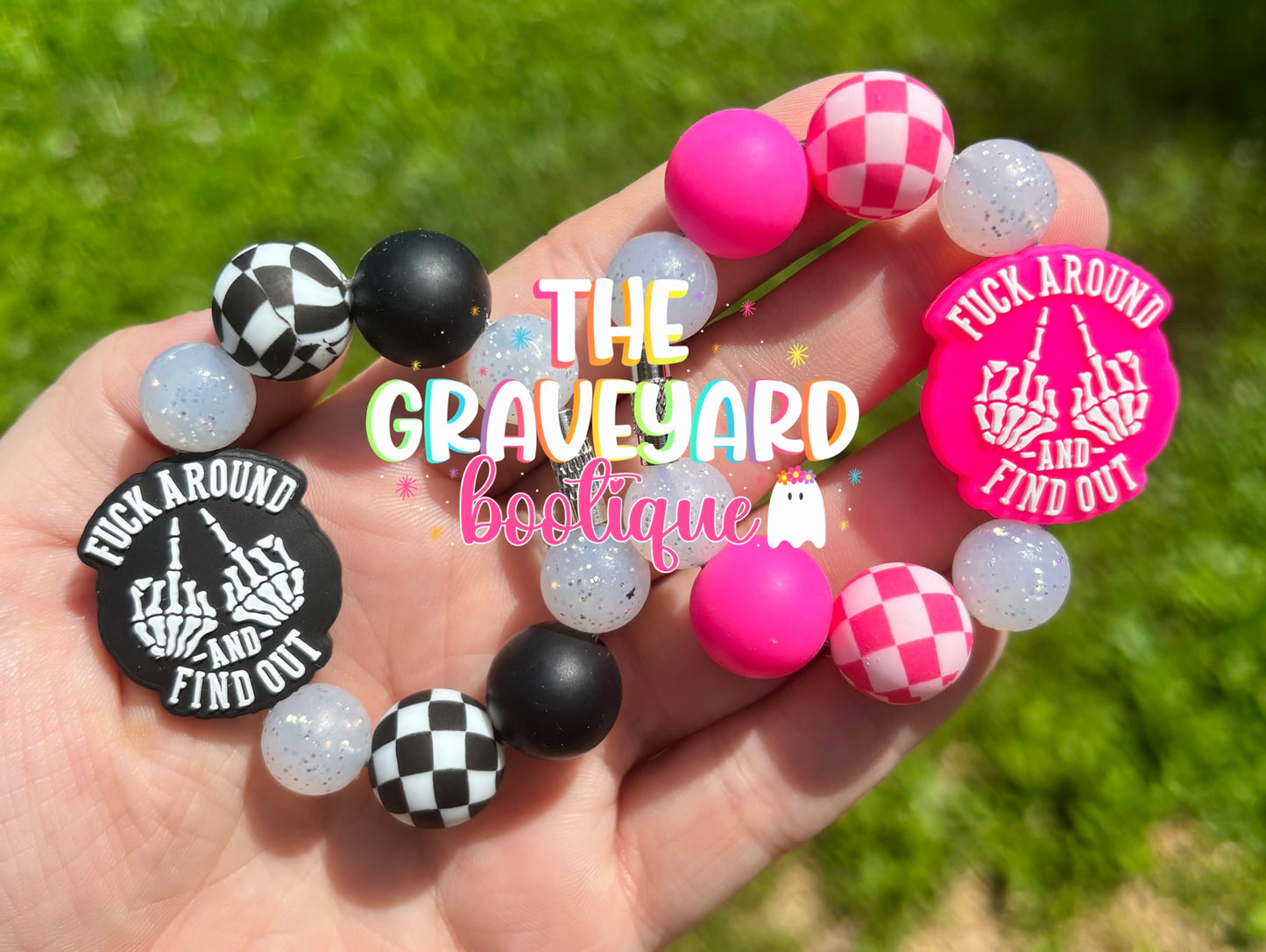 F*ck Around & Find Out Tumbler Charm