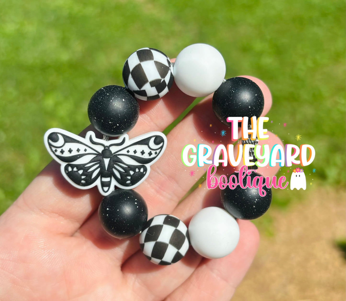 Death Moth Tumbler Charm