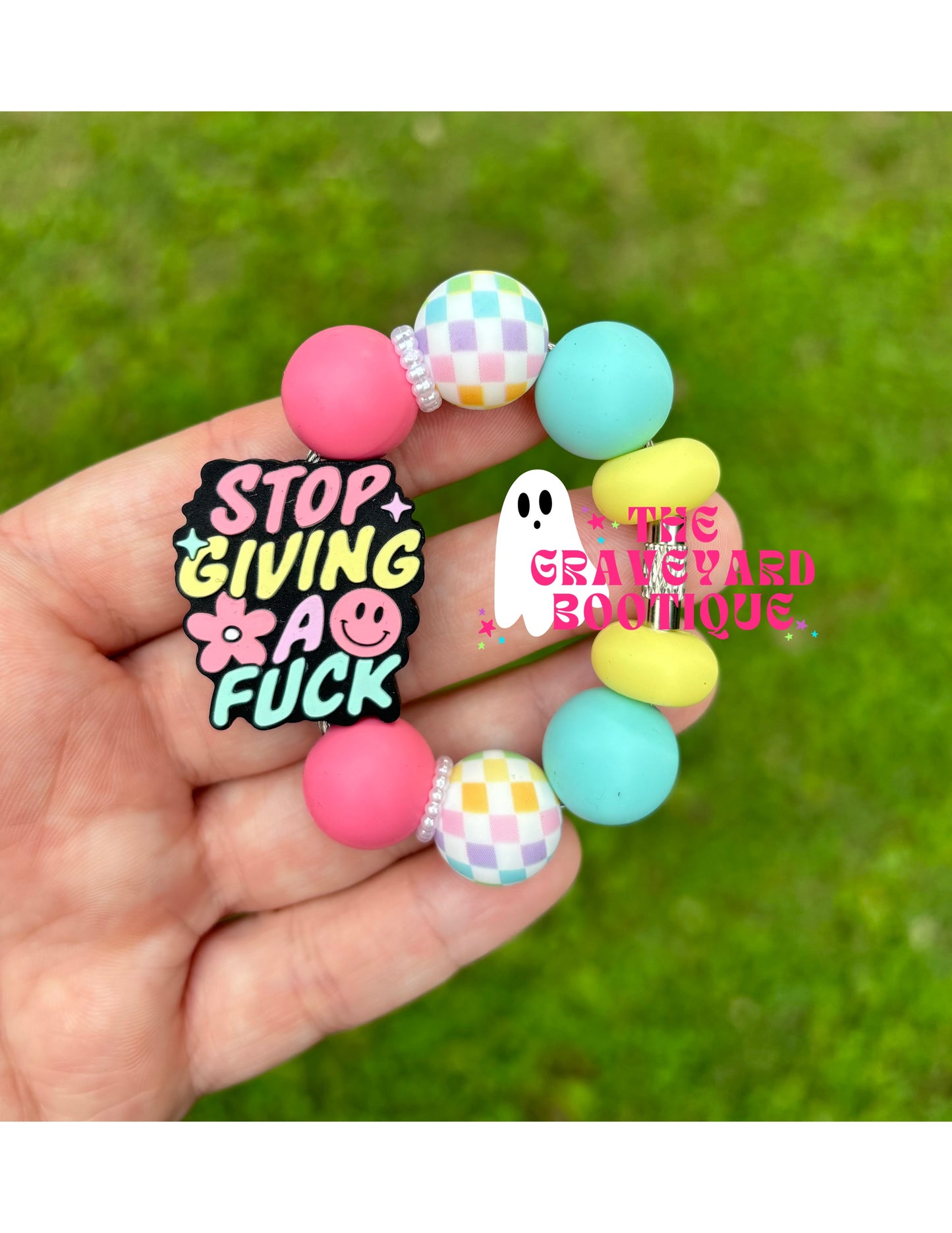 Stop Giving A F*ck Tumbler Charm