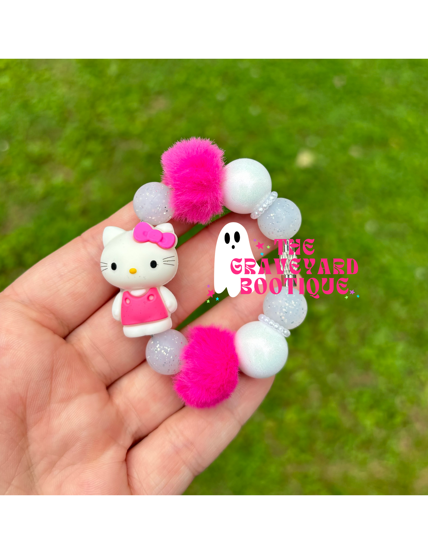 Hi Kitty Tumbler Charm