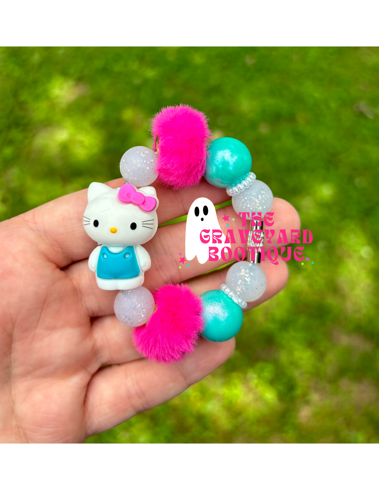 Hi Kitty Tumbler Charm