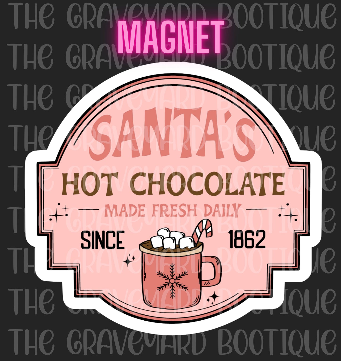 Santa’s Hot Chocolate Magnet