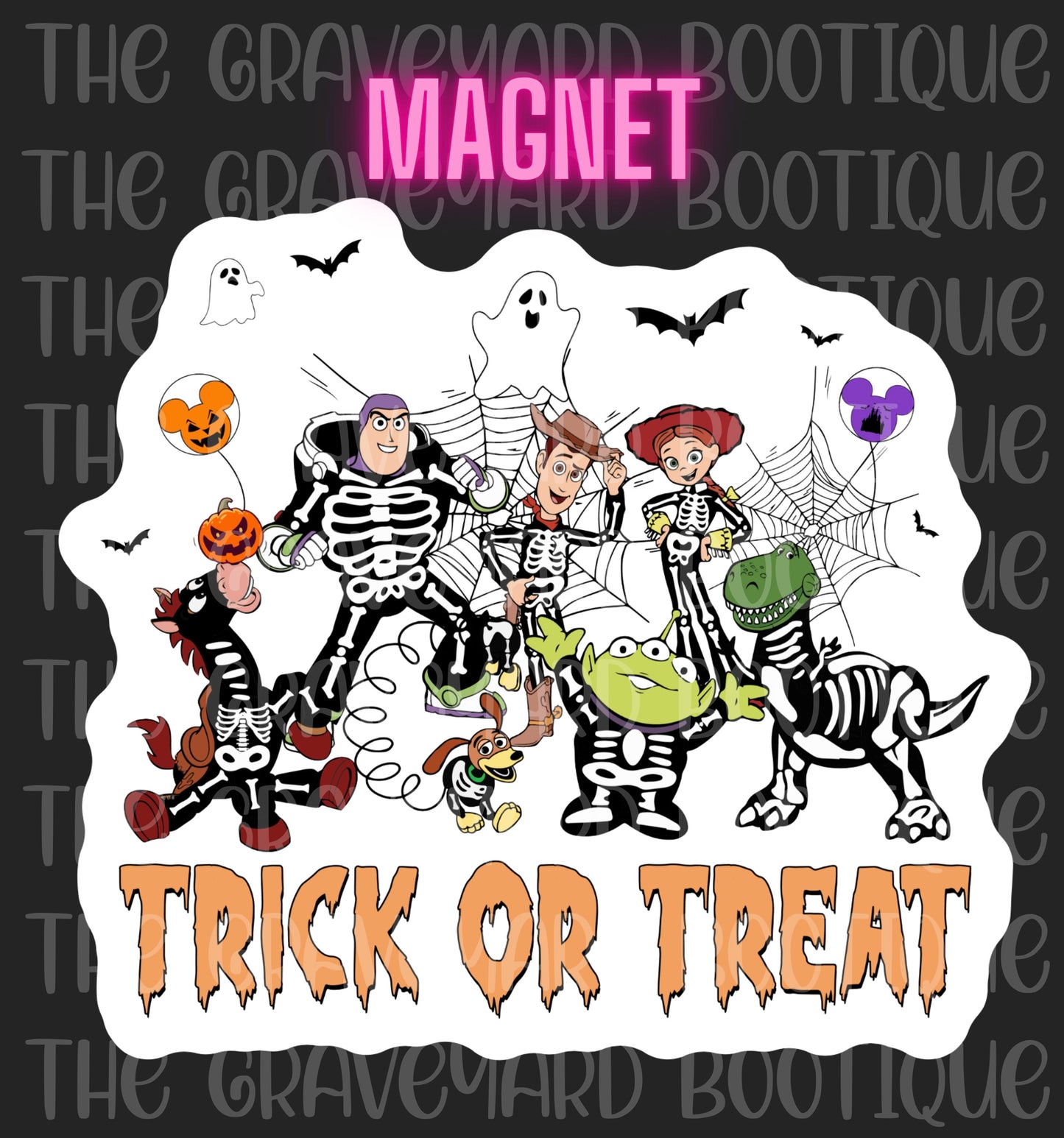 Trick Or Treat Magnet