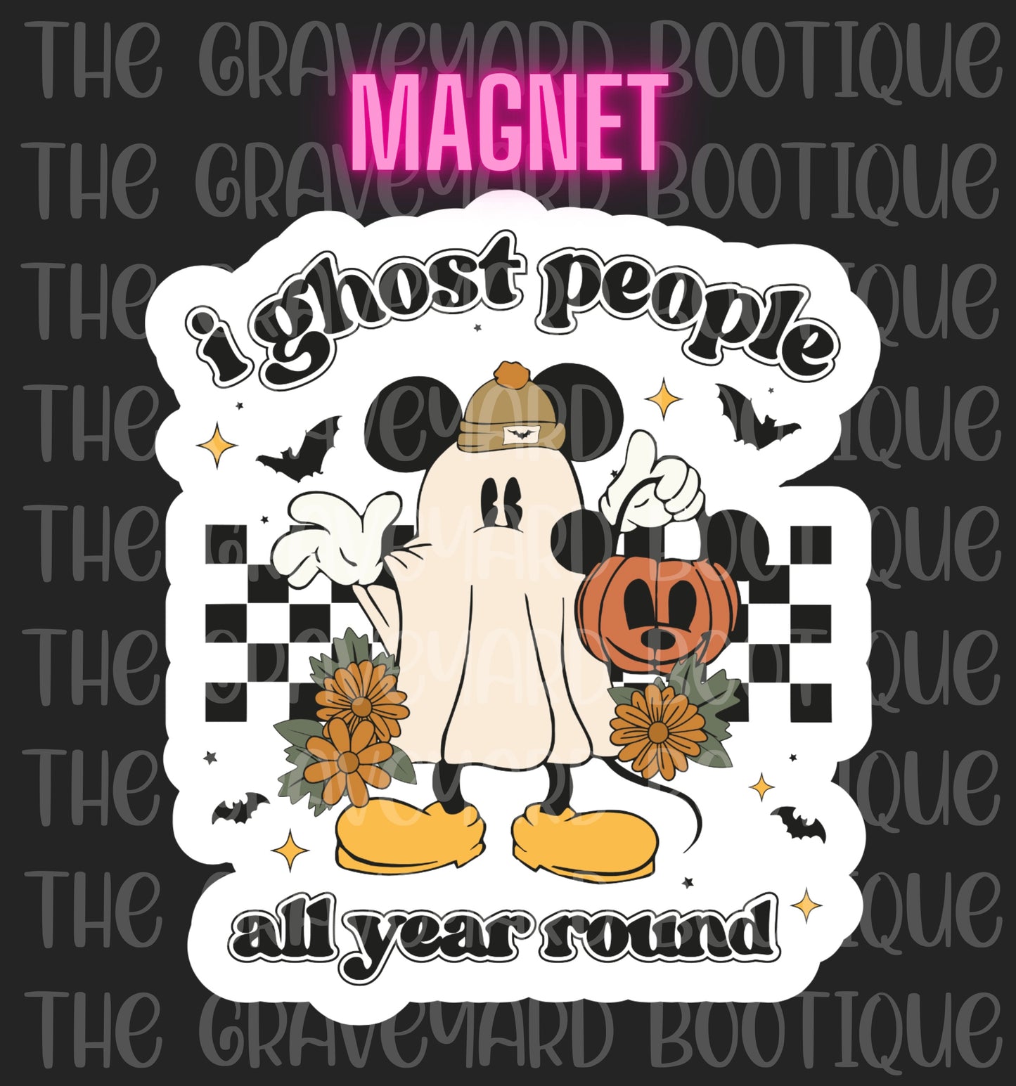 I Ghost People All Year Round Magnet