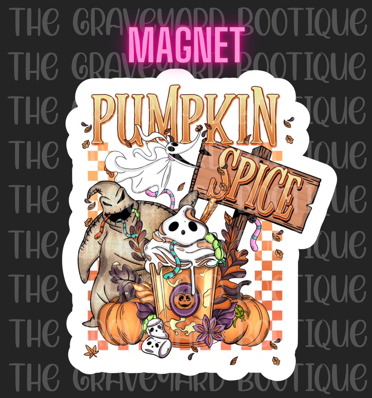 Pumpkin Spice Magnet