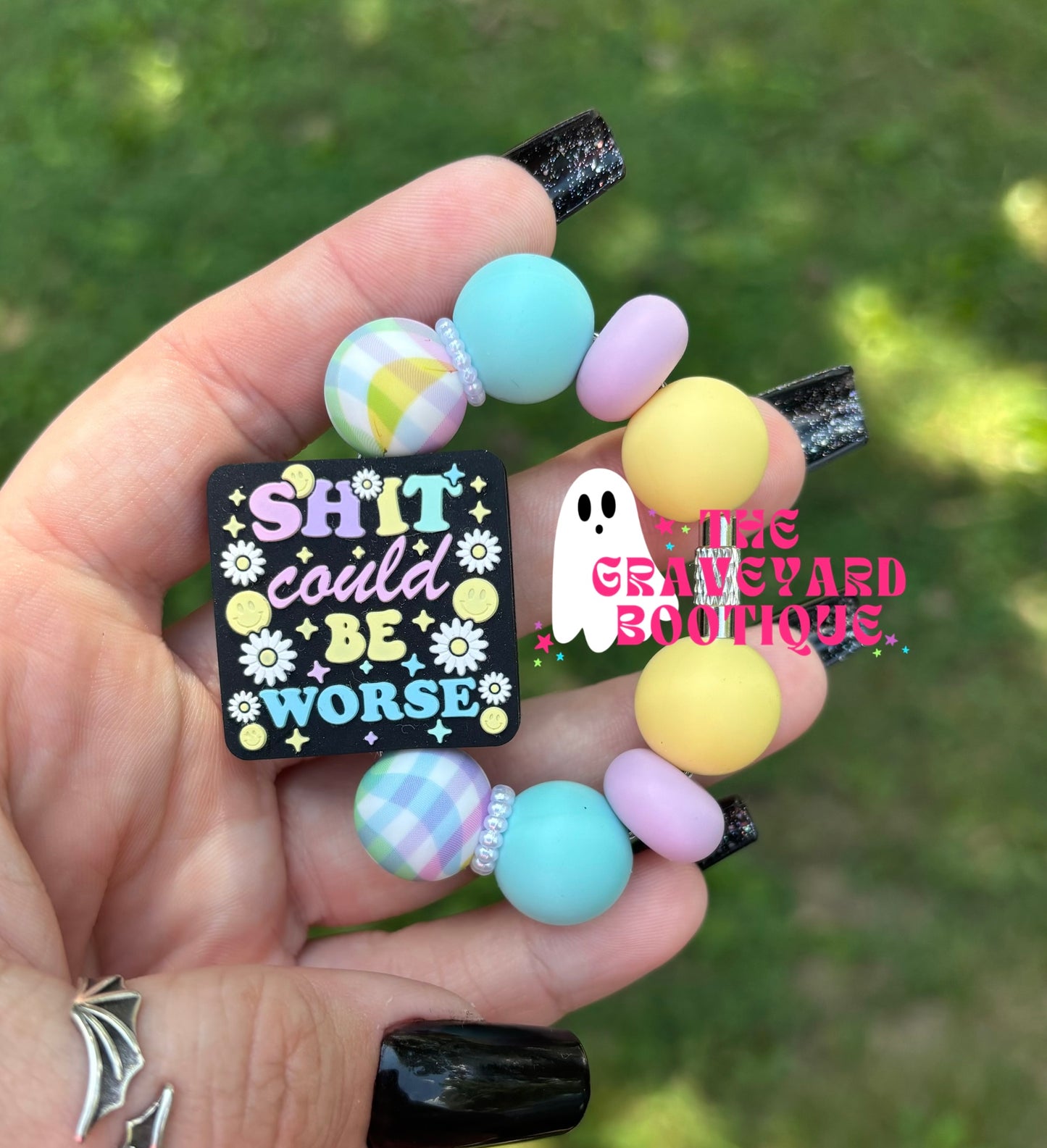 Sh*t Could Be Worse Tumbler Charm