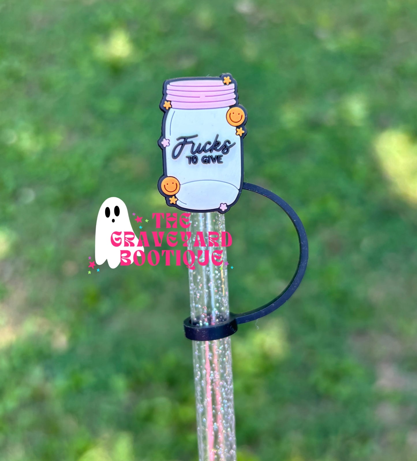 F*cks To Give Straw Topper