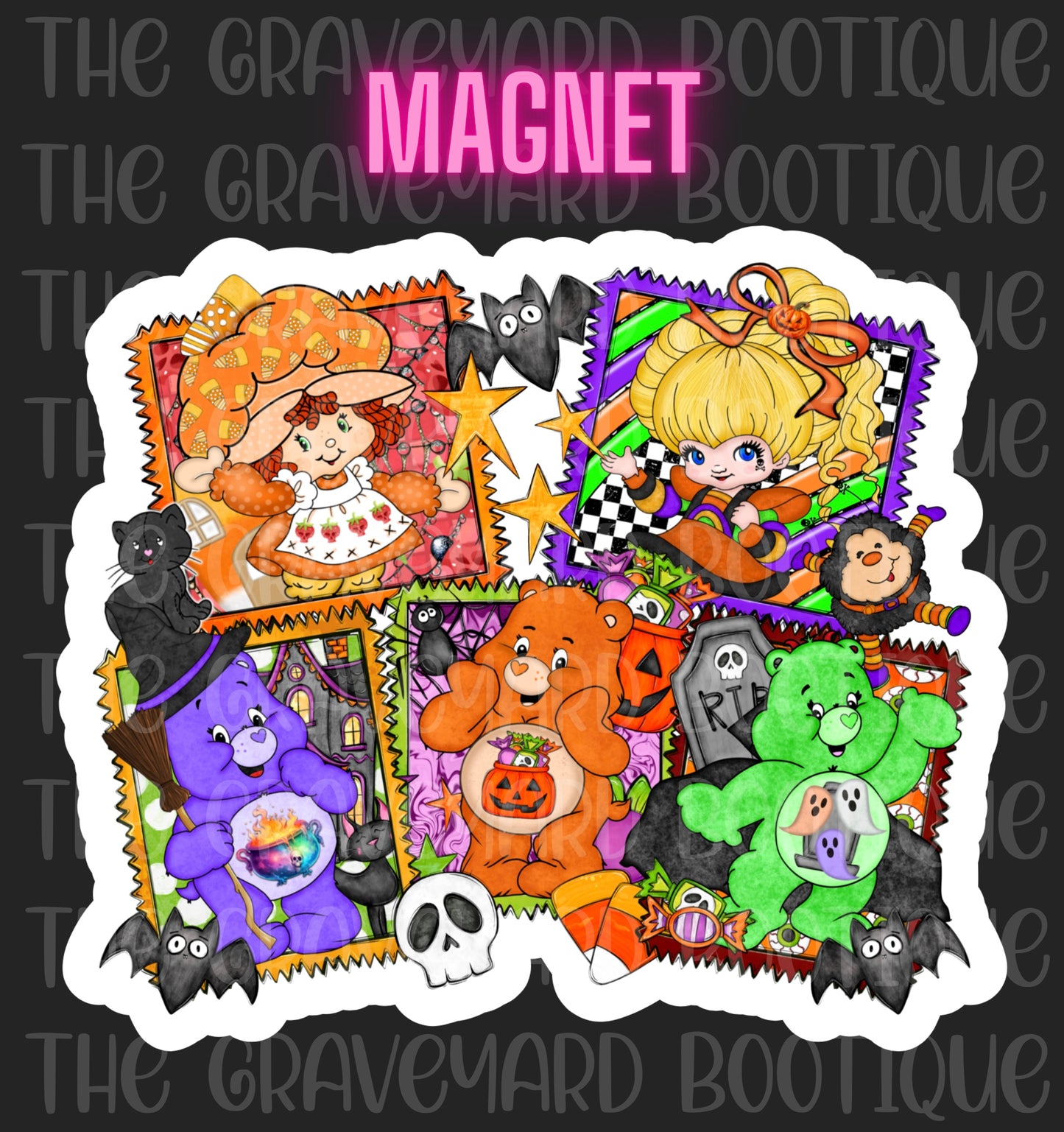 Spooky Characters Magnet