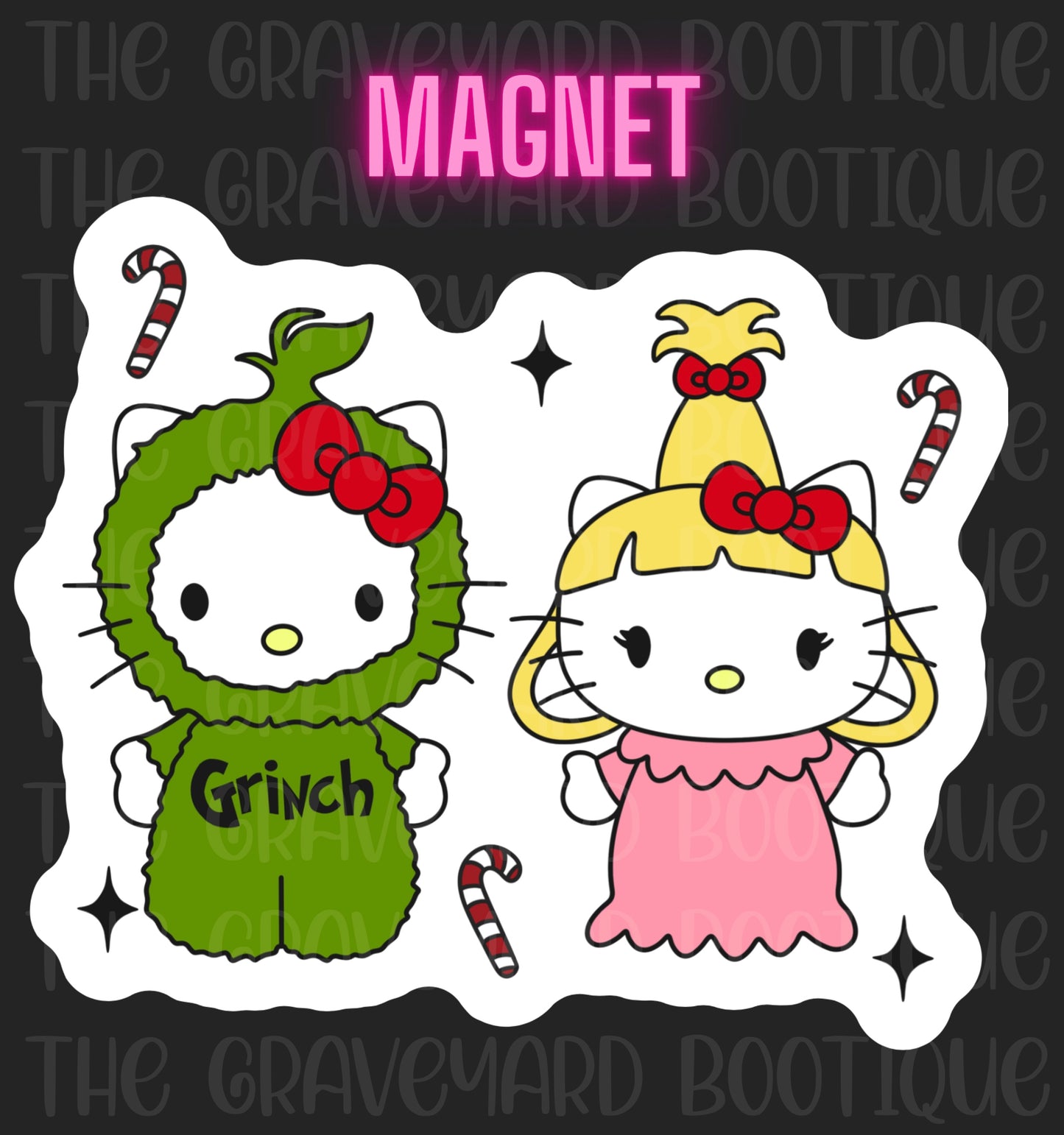 Mean Green & C. Lou Magnet