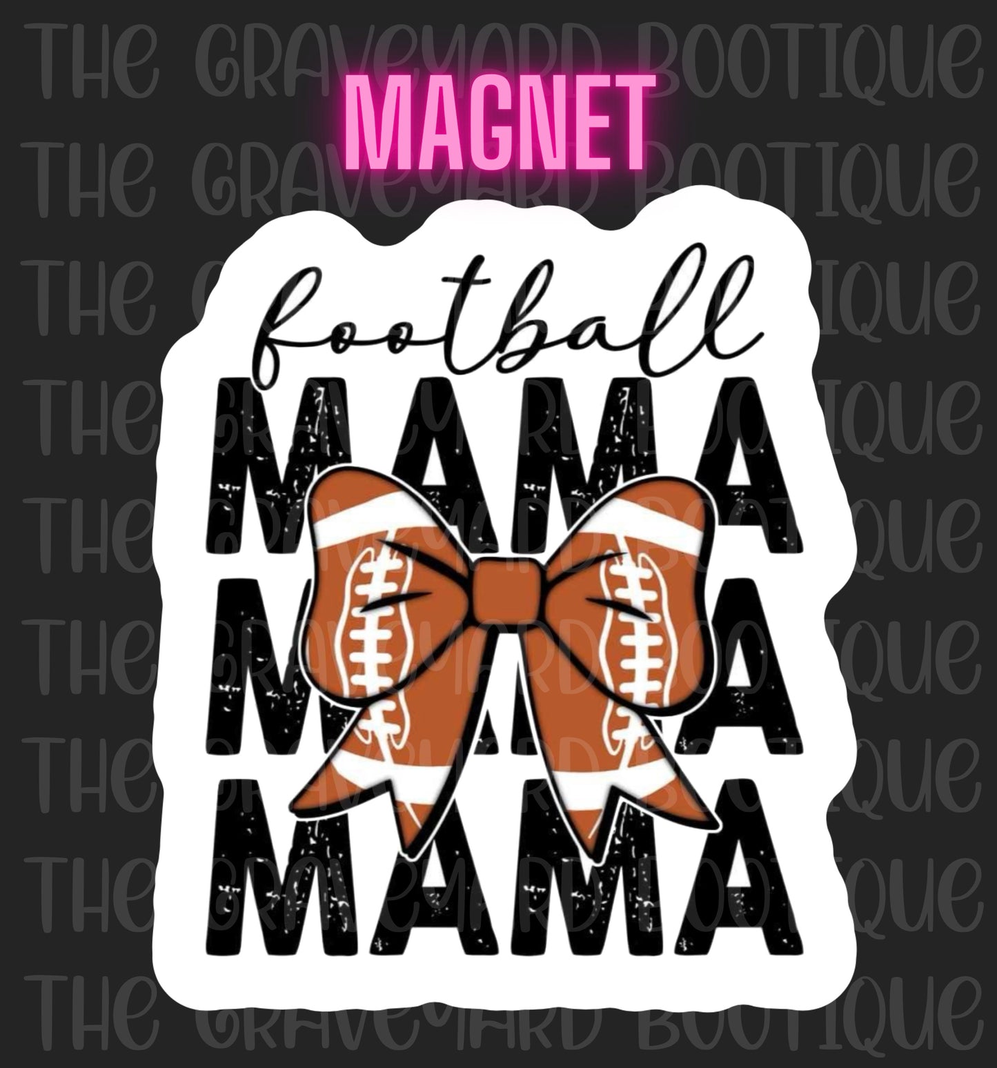 Football Mama Magnet