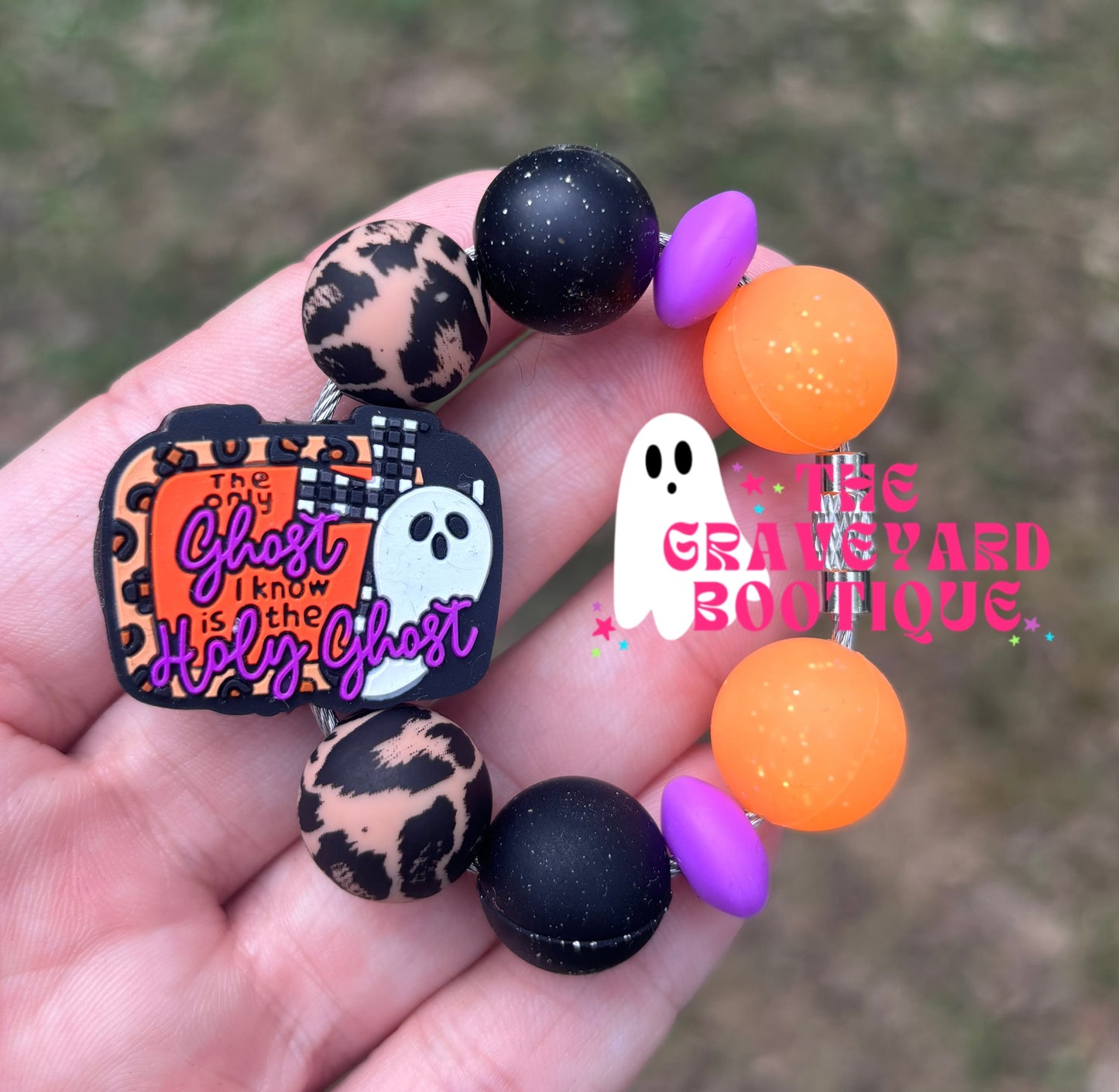 Holy Ghost Tumbler Charm