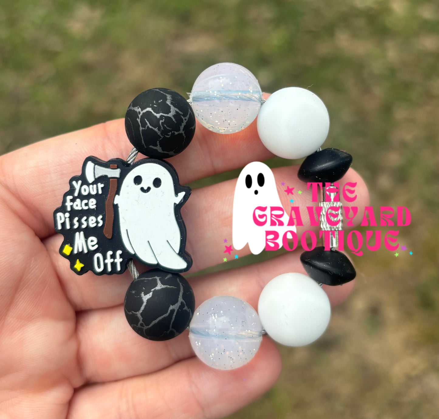 Your Face Piss*s Me Off Tumbler Charm