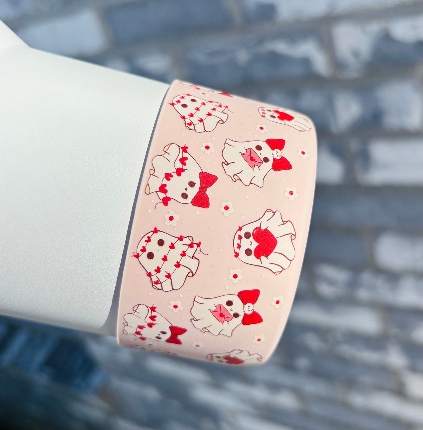 10pk Valentines Ghost Boots - Wholesale