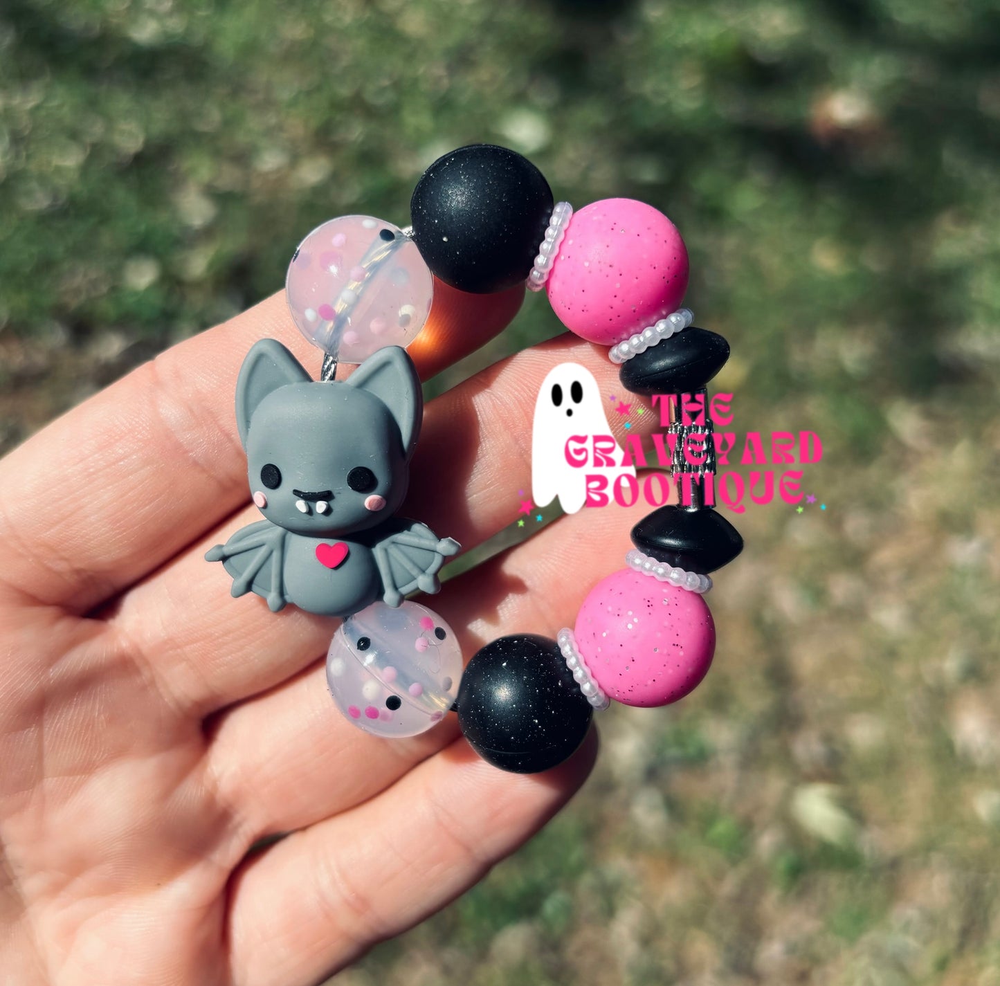 Bat Tumbler Charm