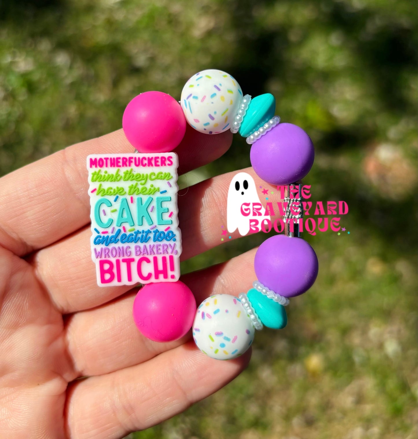 Have Their Cake Tumbler Charm