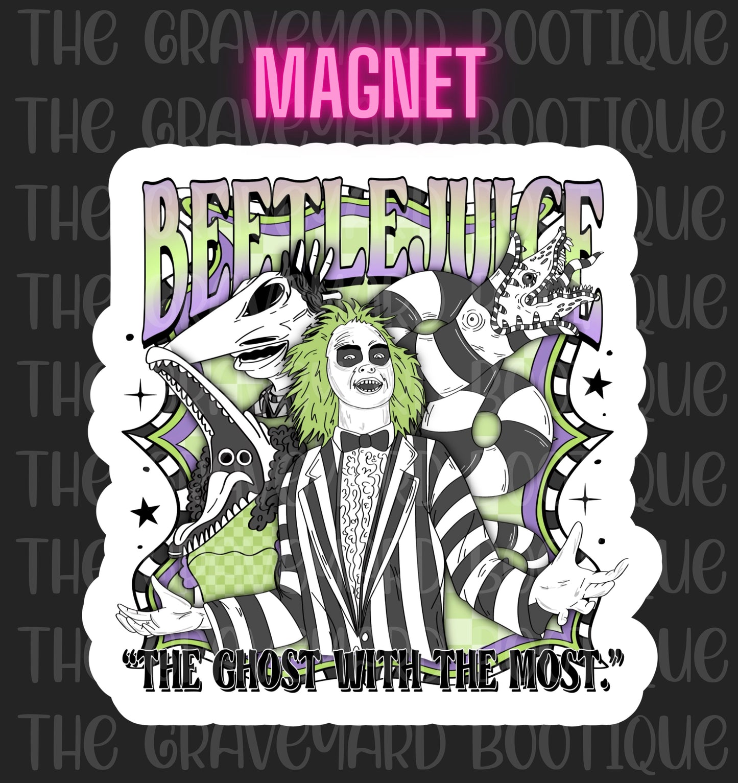 Beetle Juice Magnet