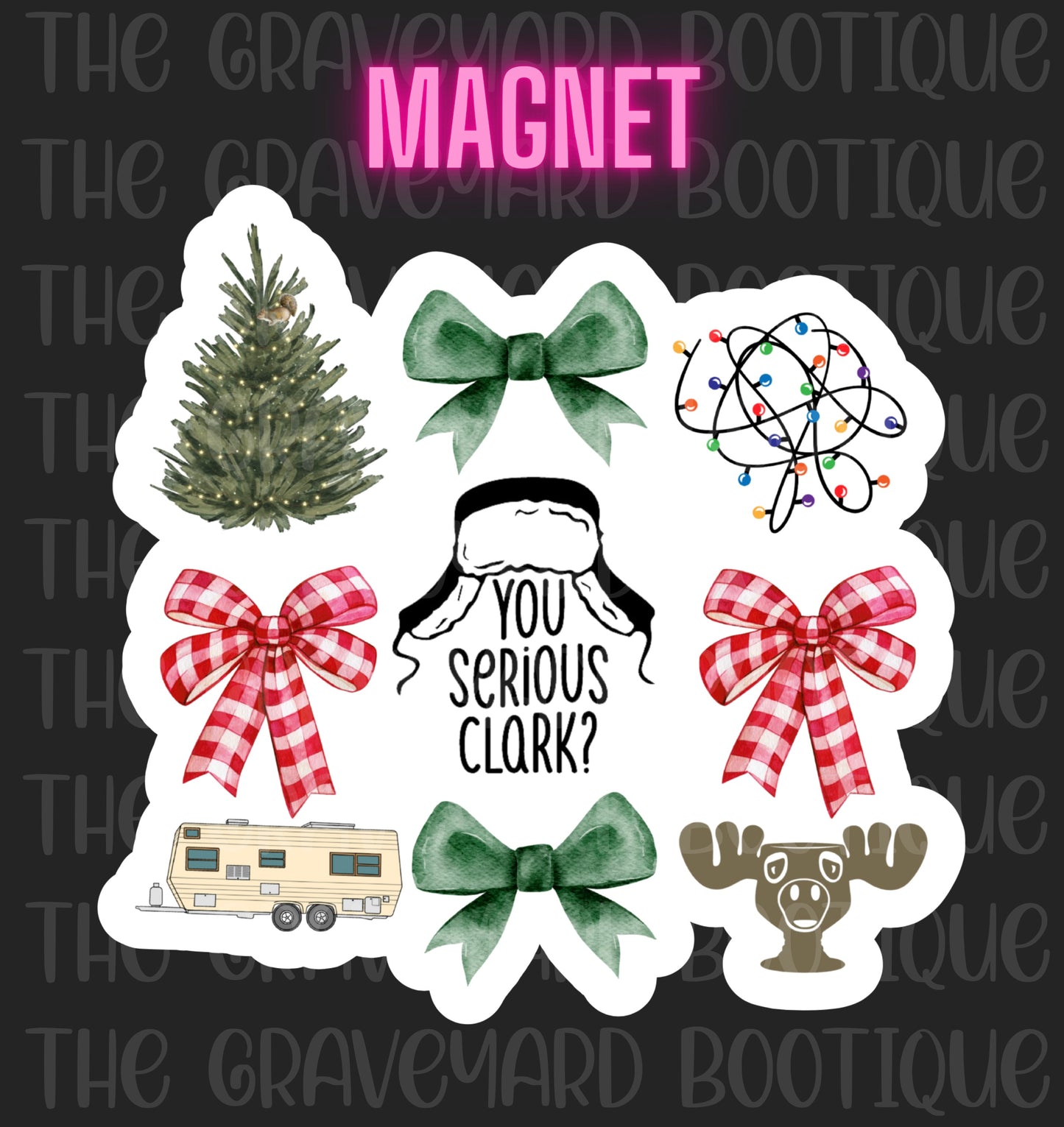 Serious Clark Magnet