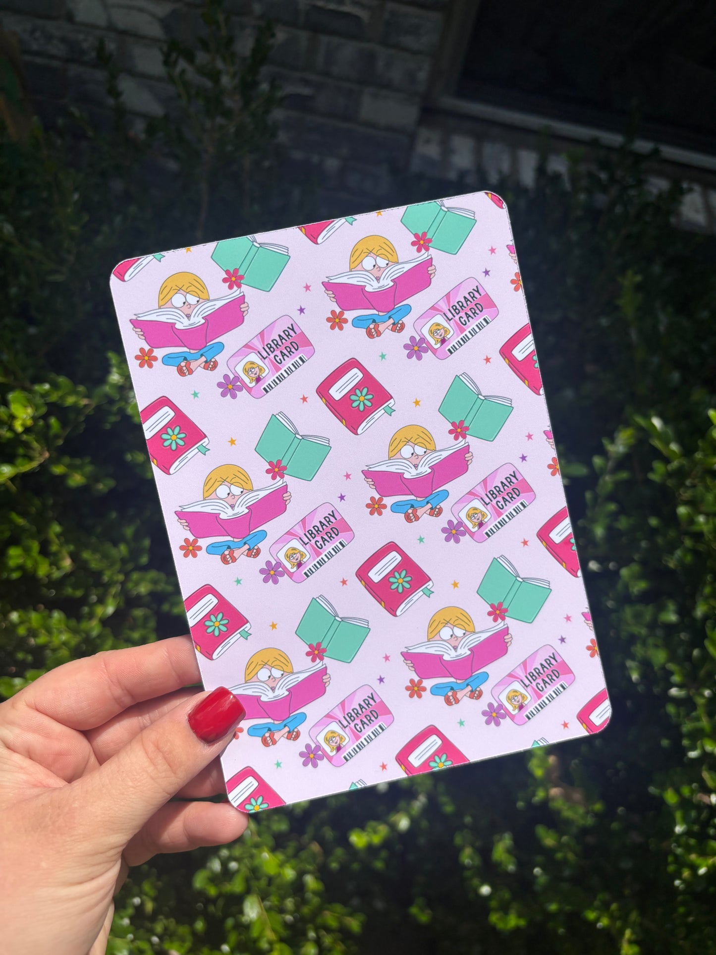 Bookish Girl Kindle Insert