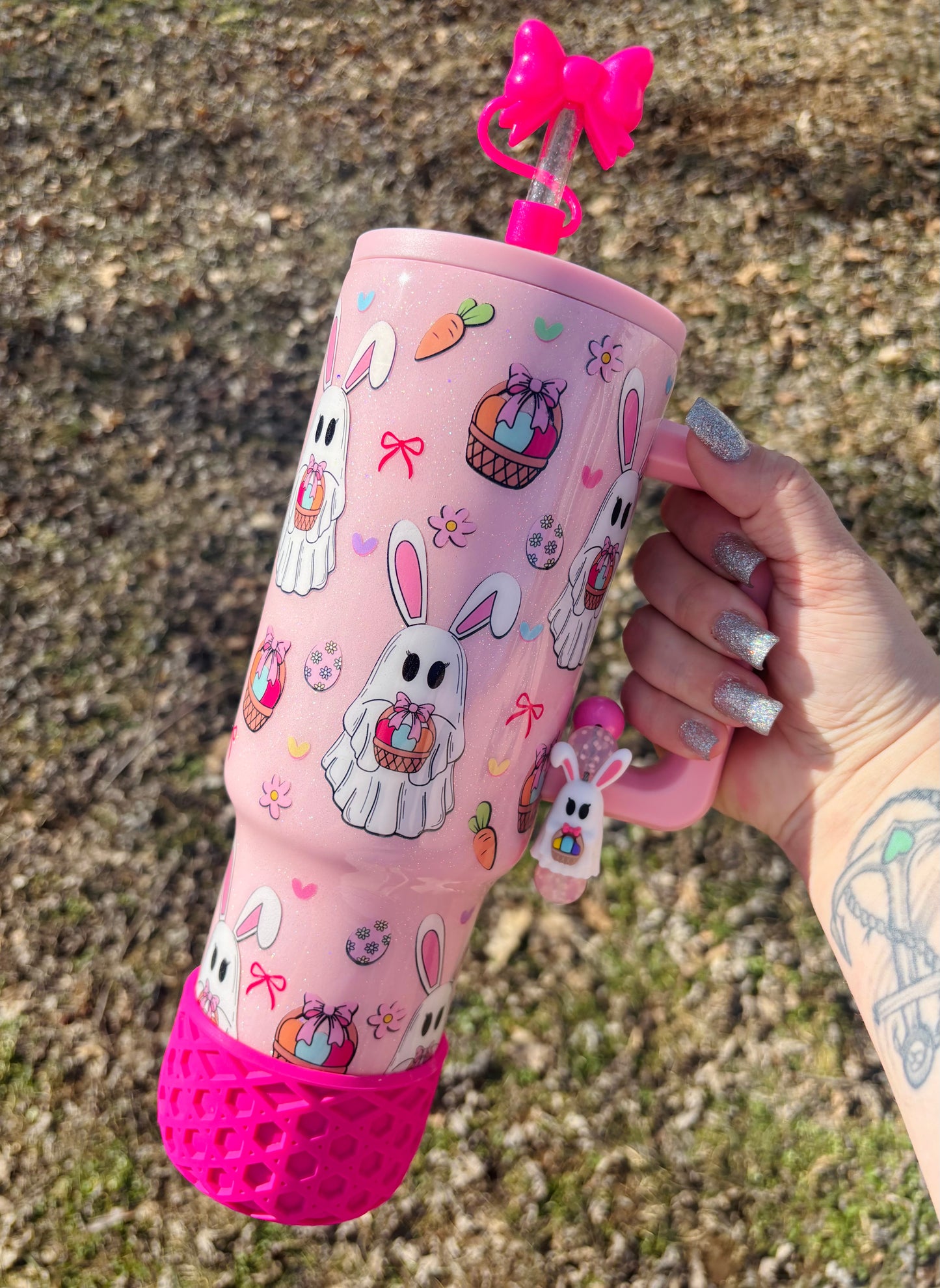 Easter Ghost Epoxy Tumbler