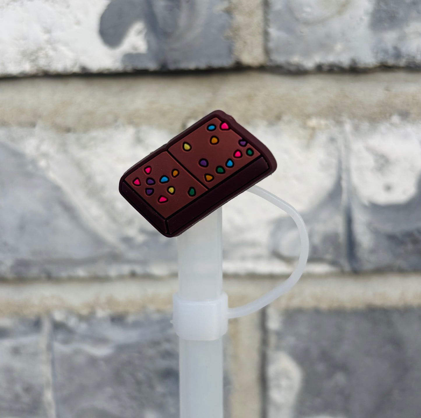 Cosmic Brownie Straw Topper - 10mm