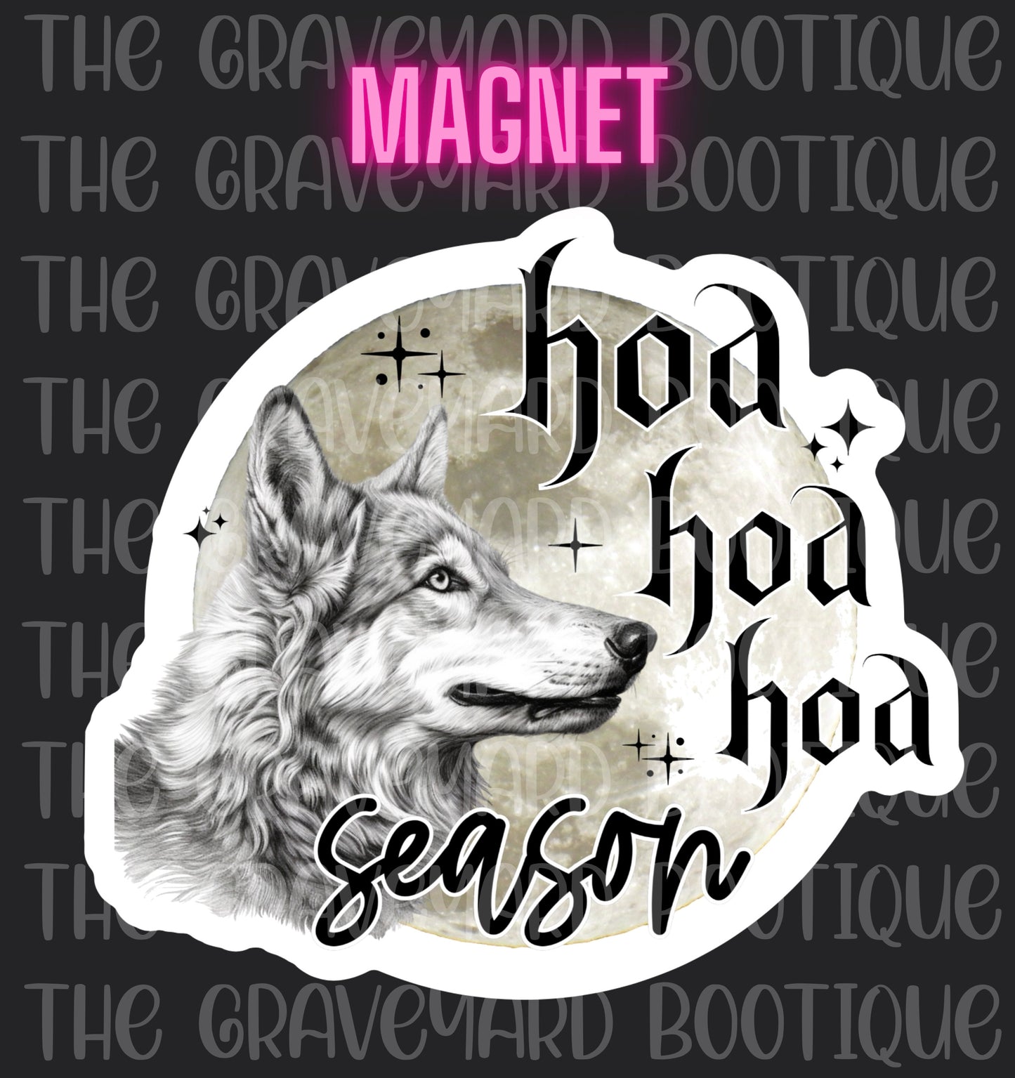 Hoa Hoa Hoa Season Magnet