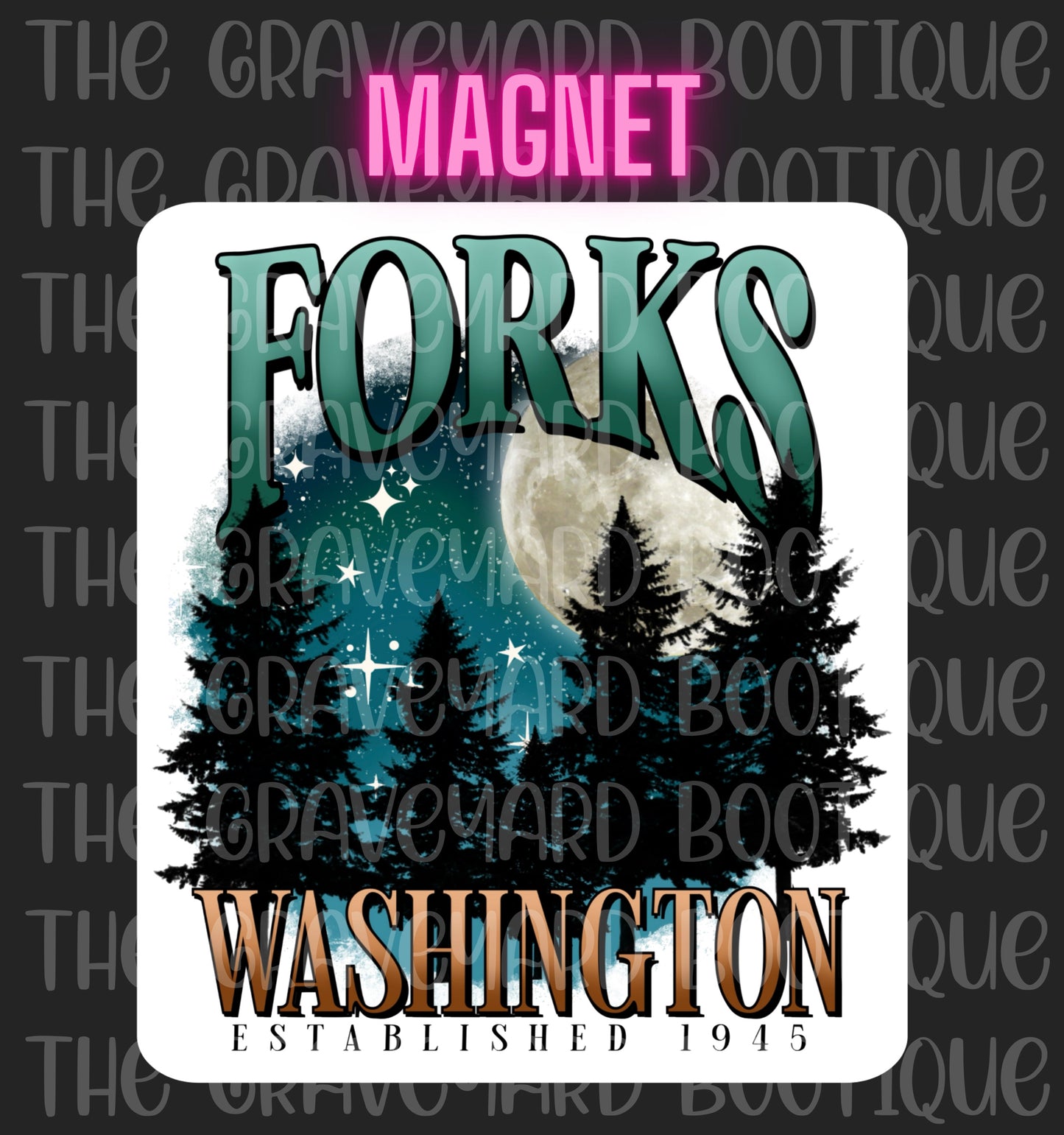Forks Washington Magnet