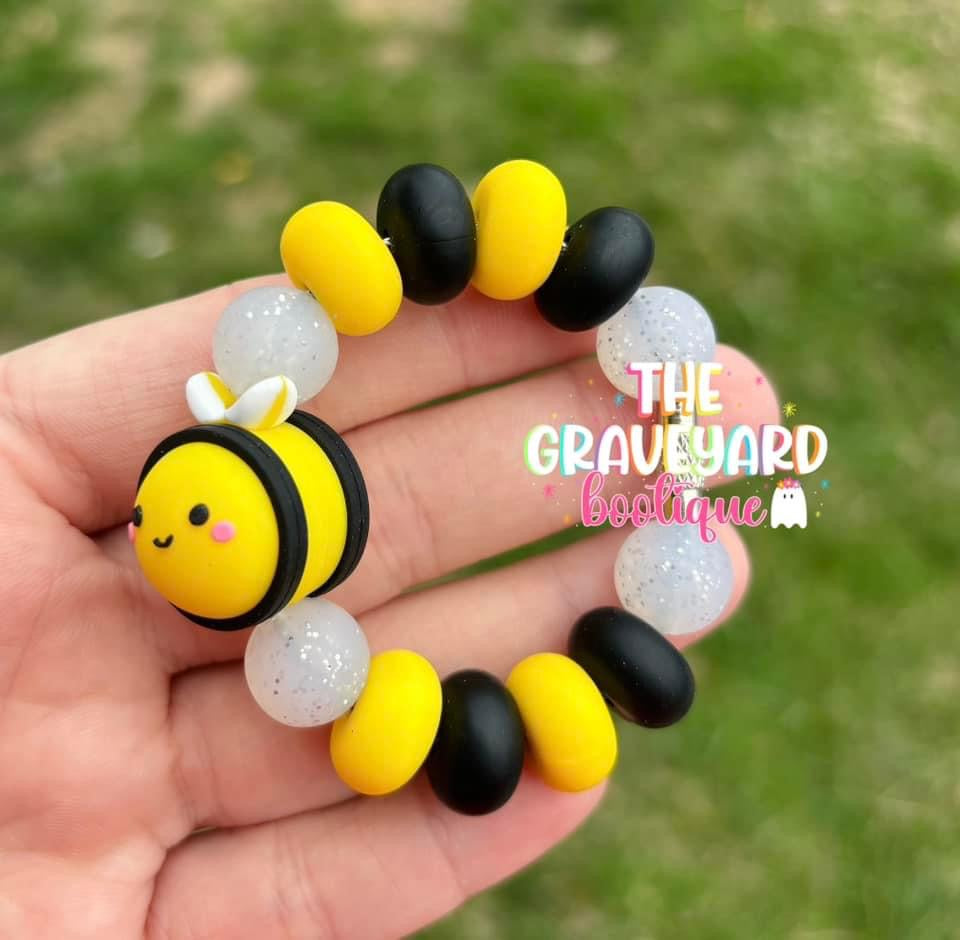 Bumble Bee Tumbler Charm