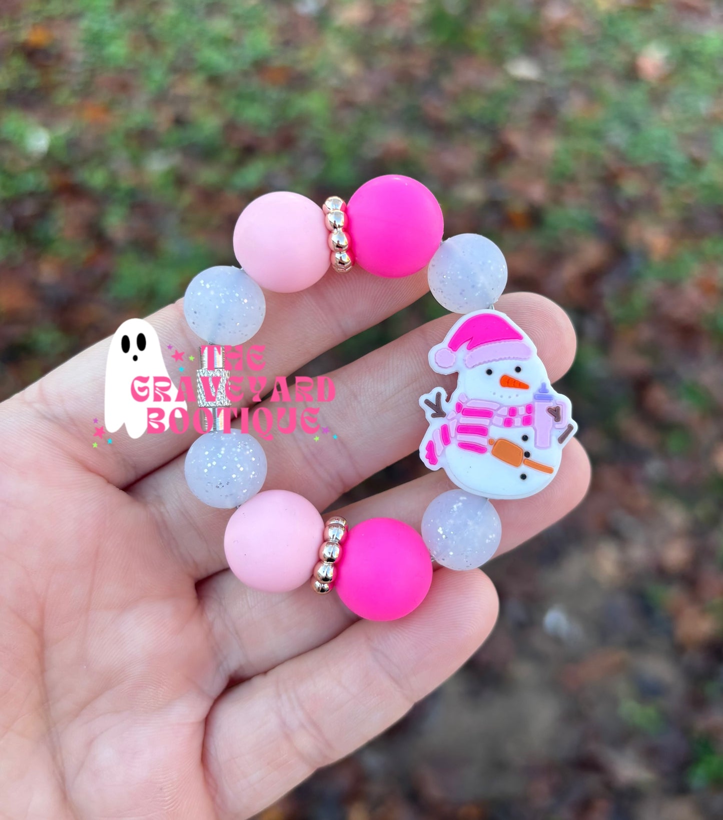 Boujee Snowman Charm