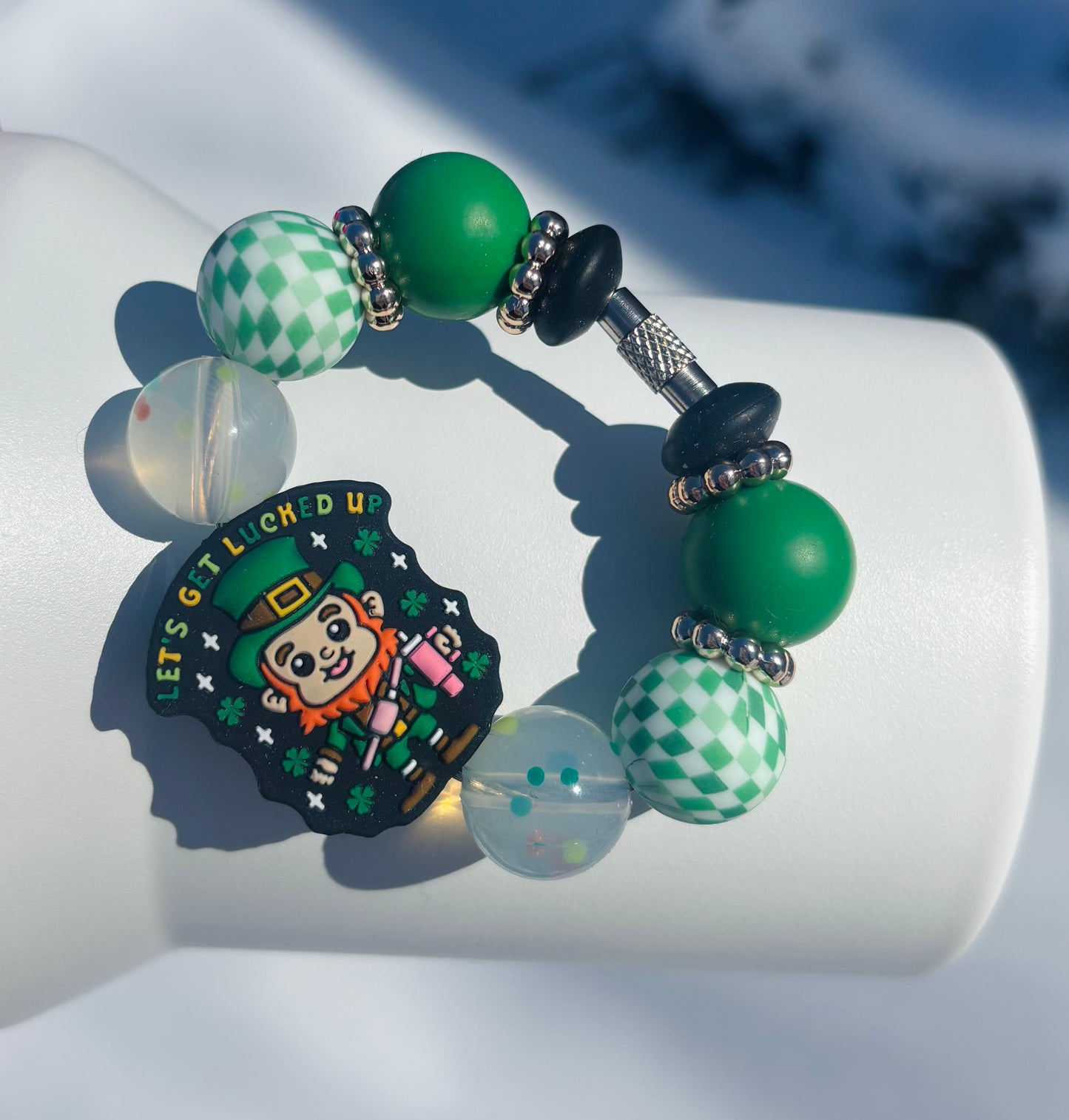 Let’s Get Lucked Up Charm