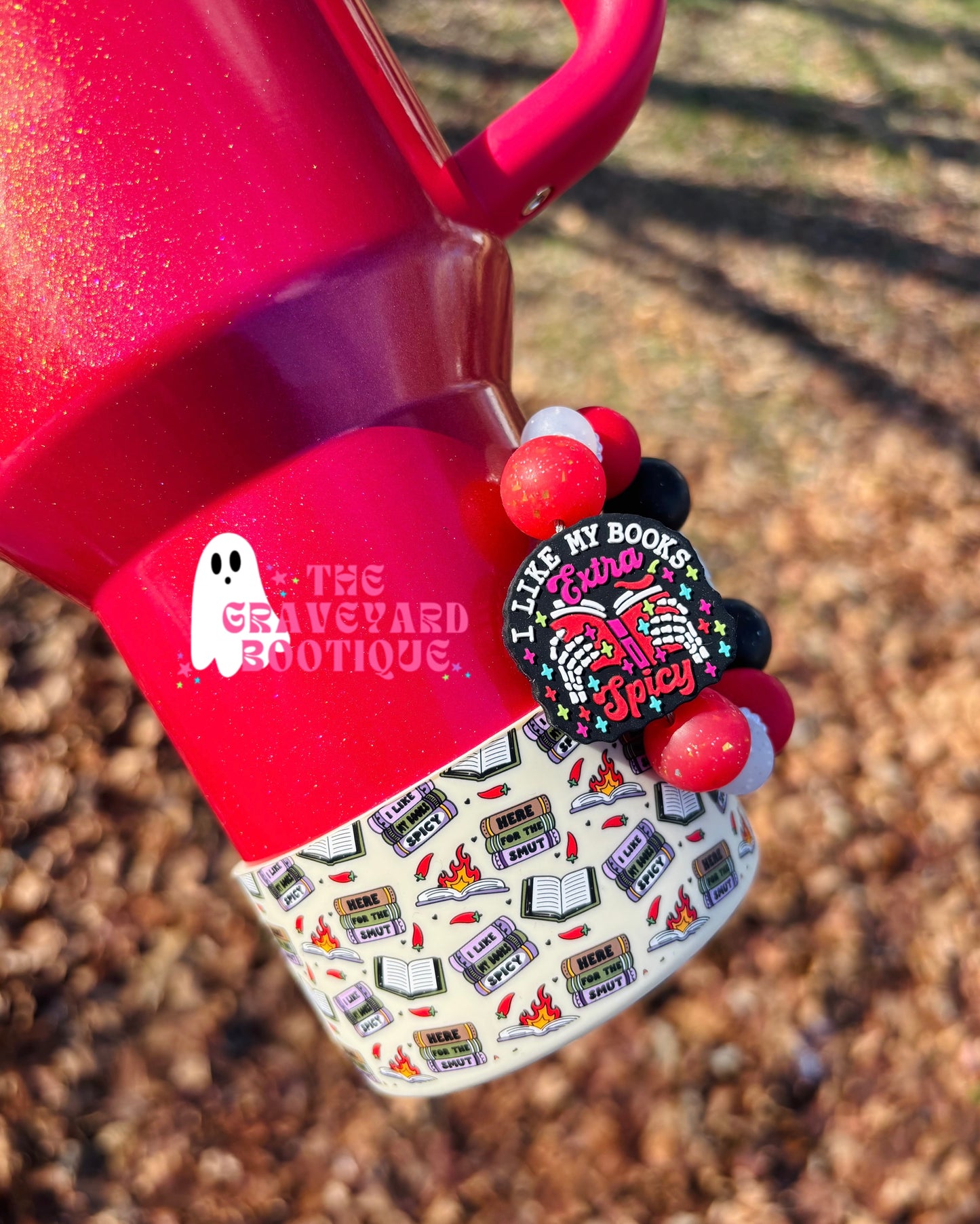 I Like My Books Spicy Charm