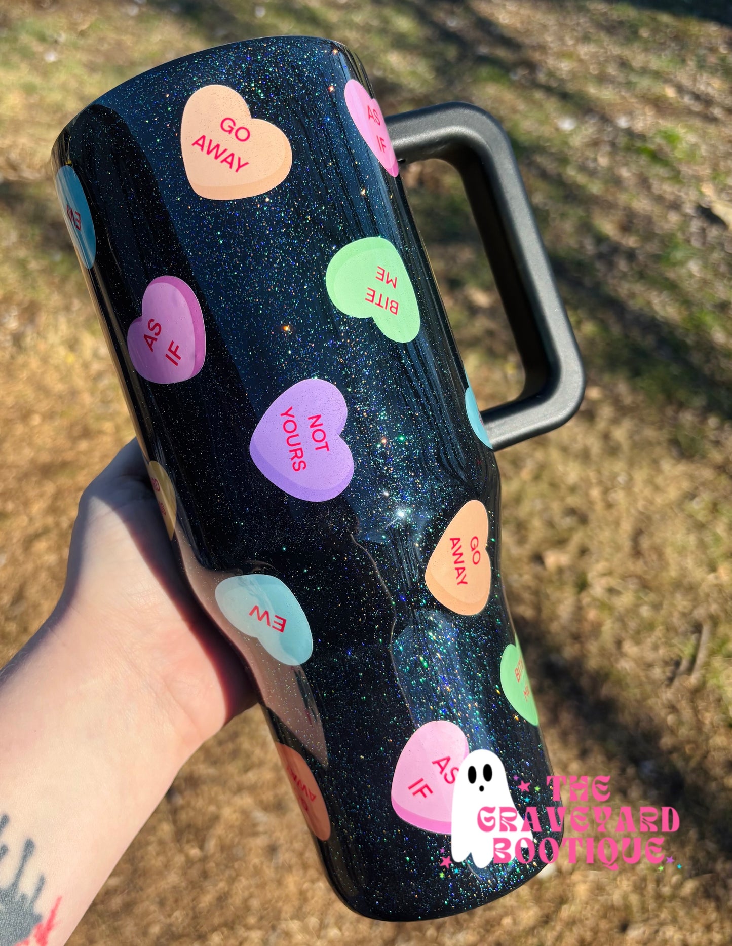 Anti-Valentines Epoxy Tumbler