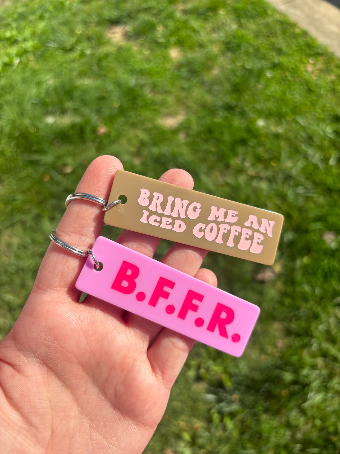Be Fuc*ing For Real (B.F.F.R) Keychain
