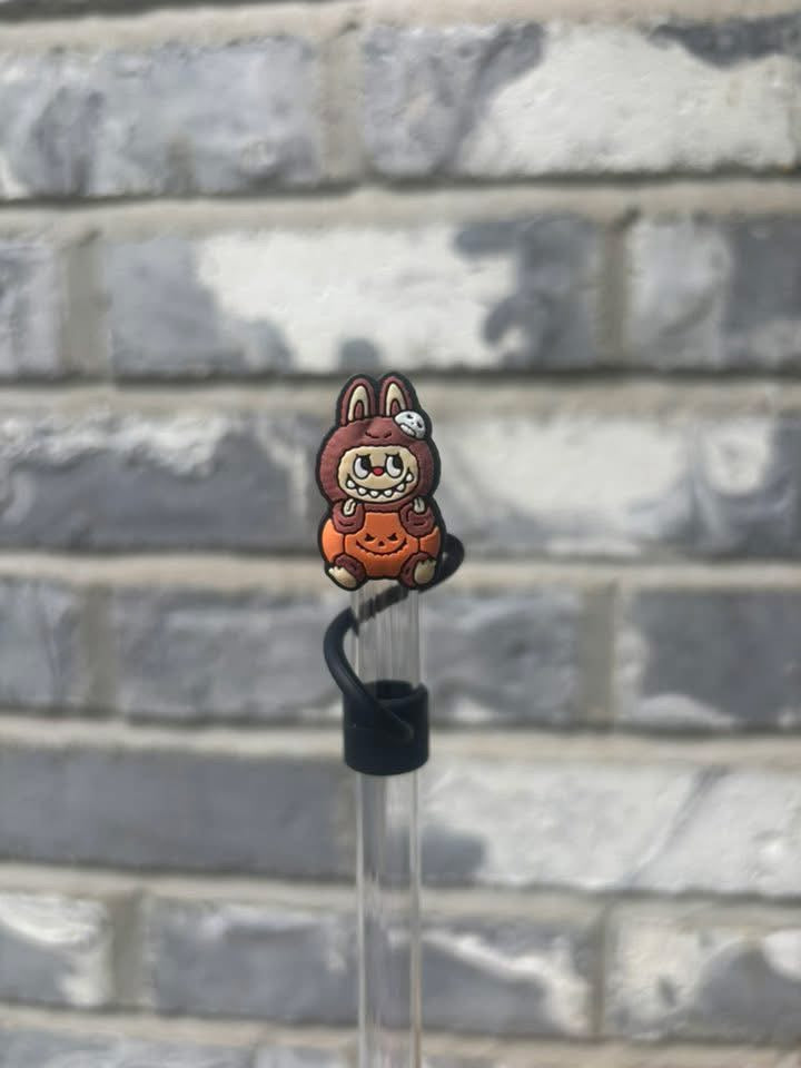 Halloween Labubu Straw Topper