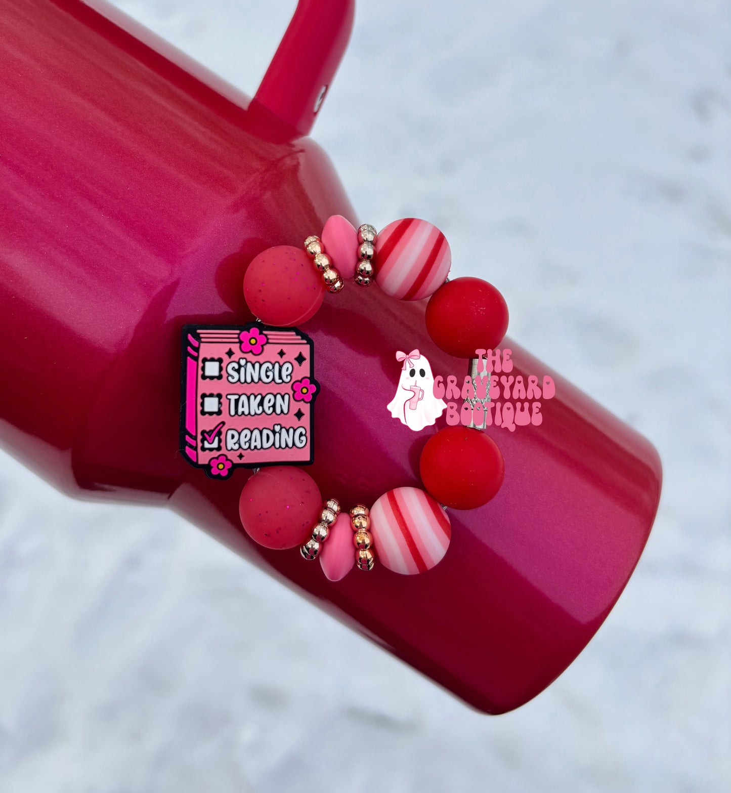 Reading Valentines Charm