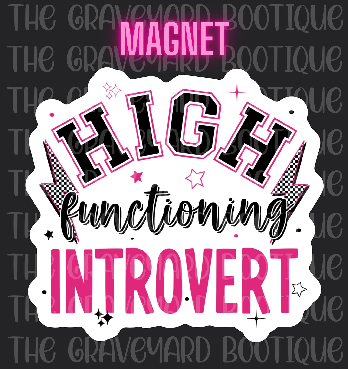 High Functioning Introvert Magnet