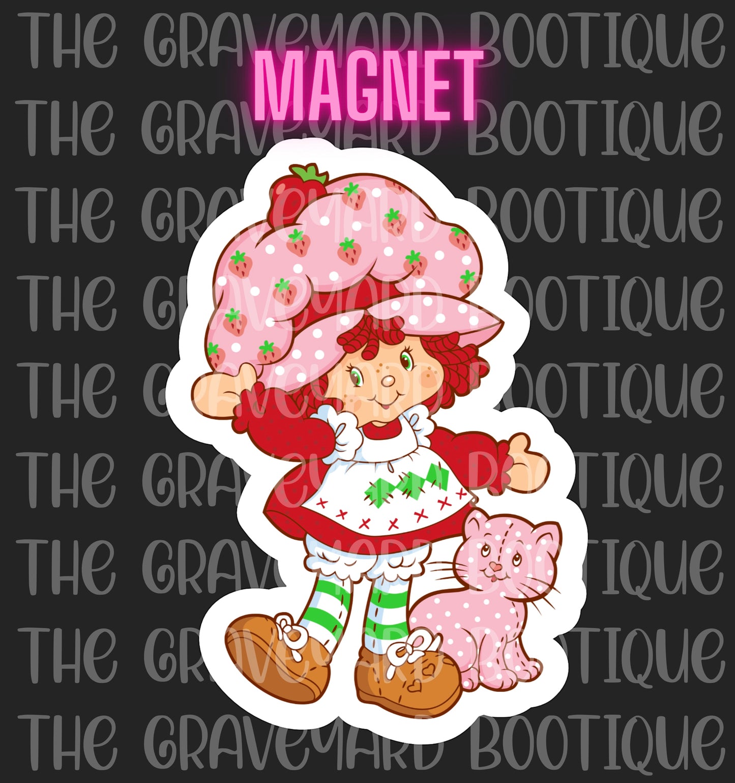 Strawberry Girl Magnet