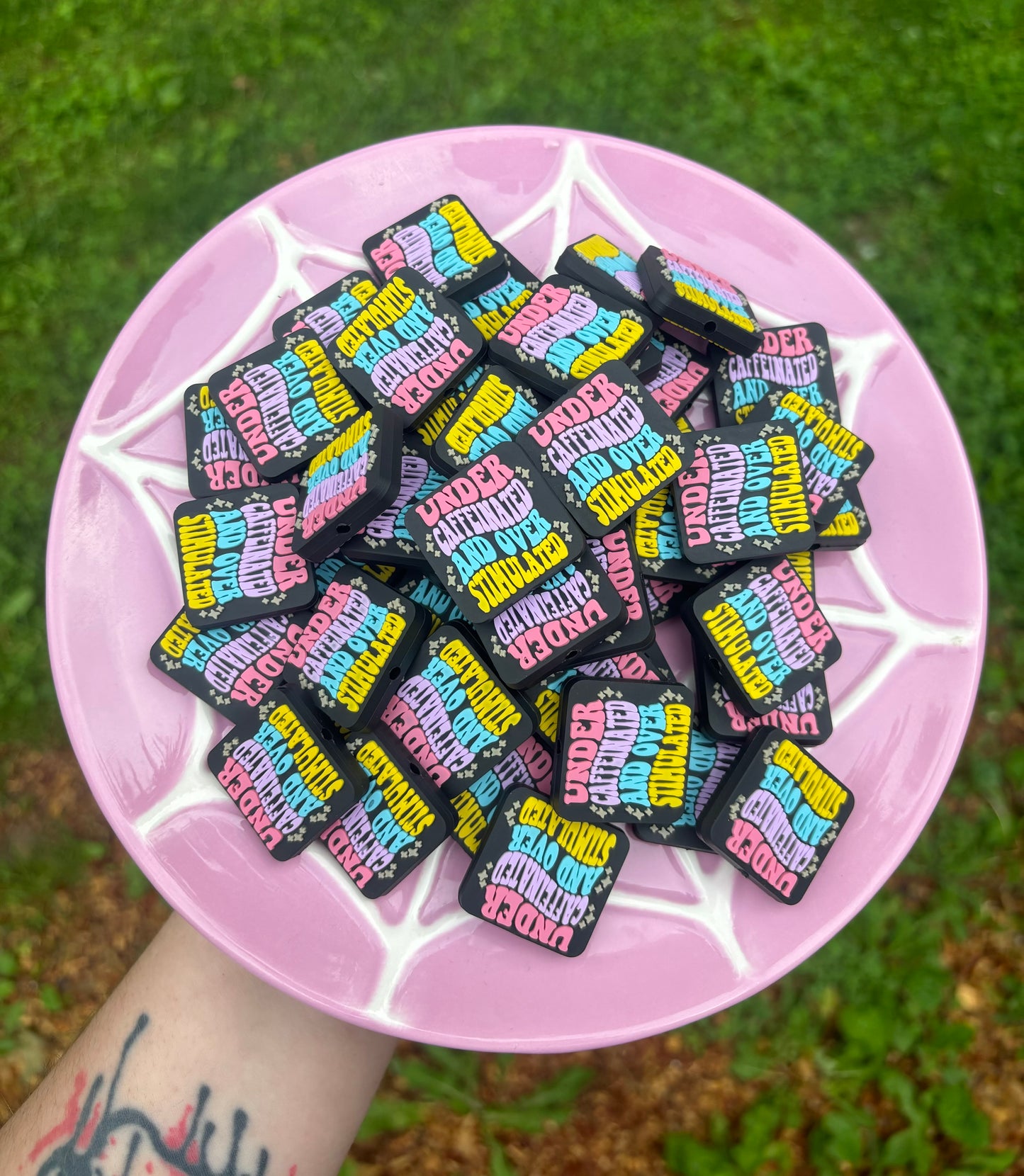 Under Caffeinated And Over Stimulated Focal Bead