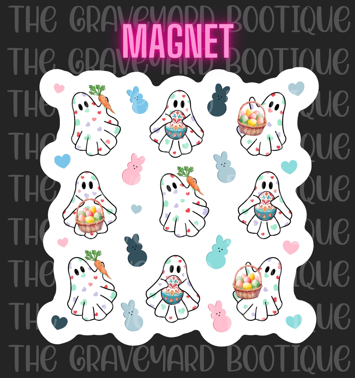 Easter Ghosts Magnet