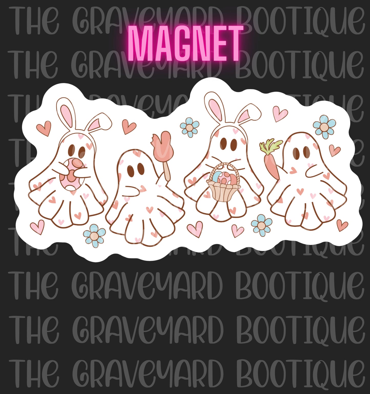 Easter Ghosts Magnet