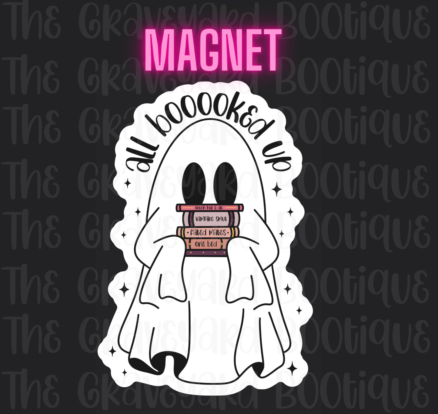 All Booked Up Magnet