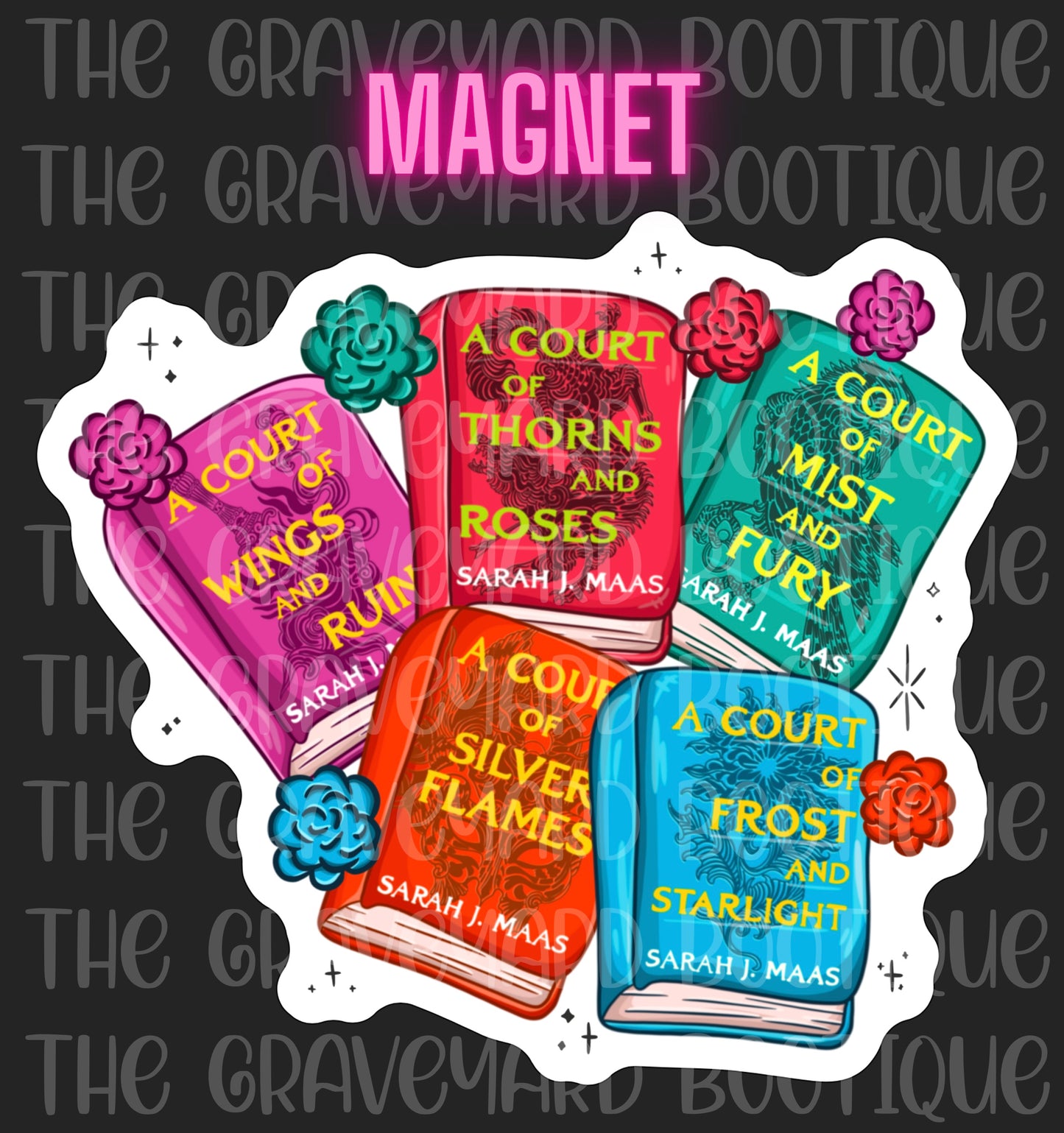 ACOTAR Covers Magnet