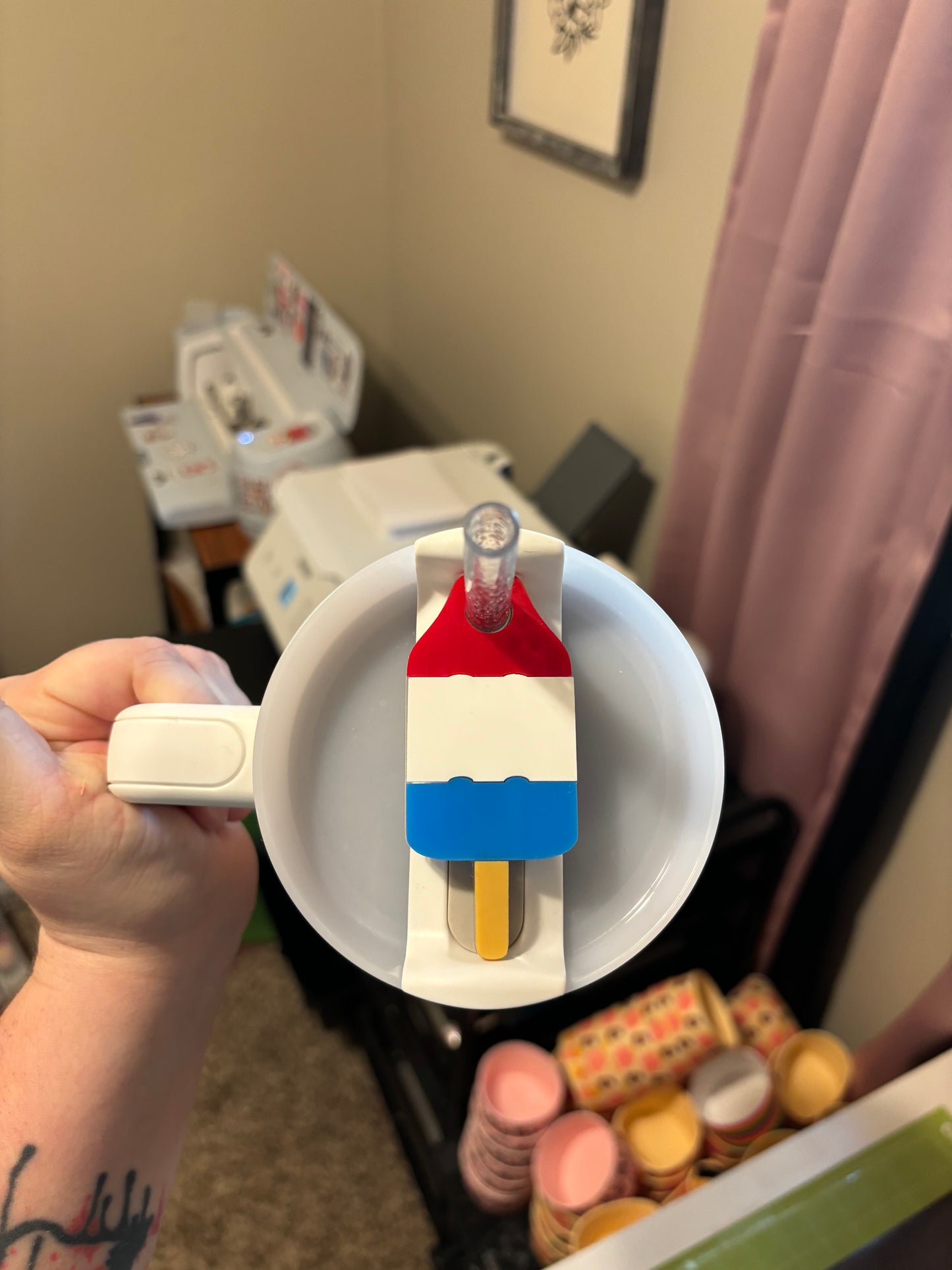 Bomb Pop Tumbler Plate