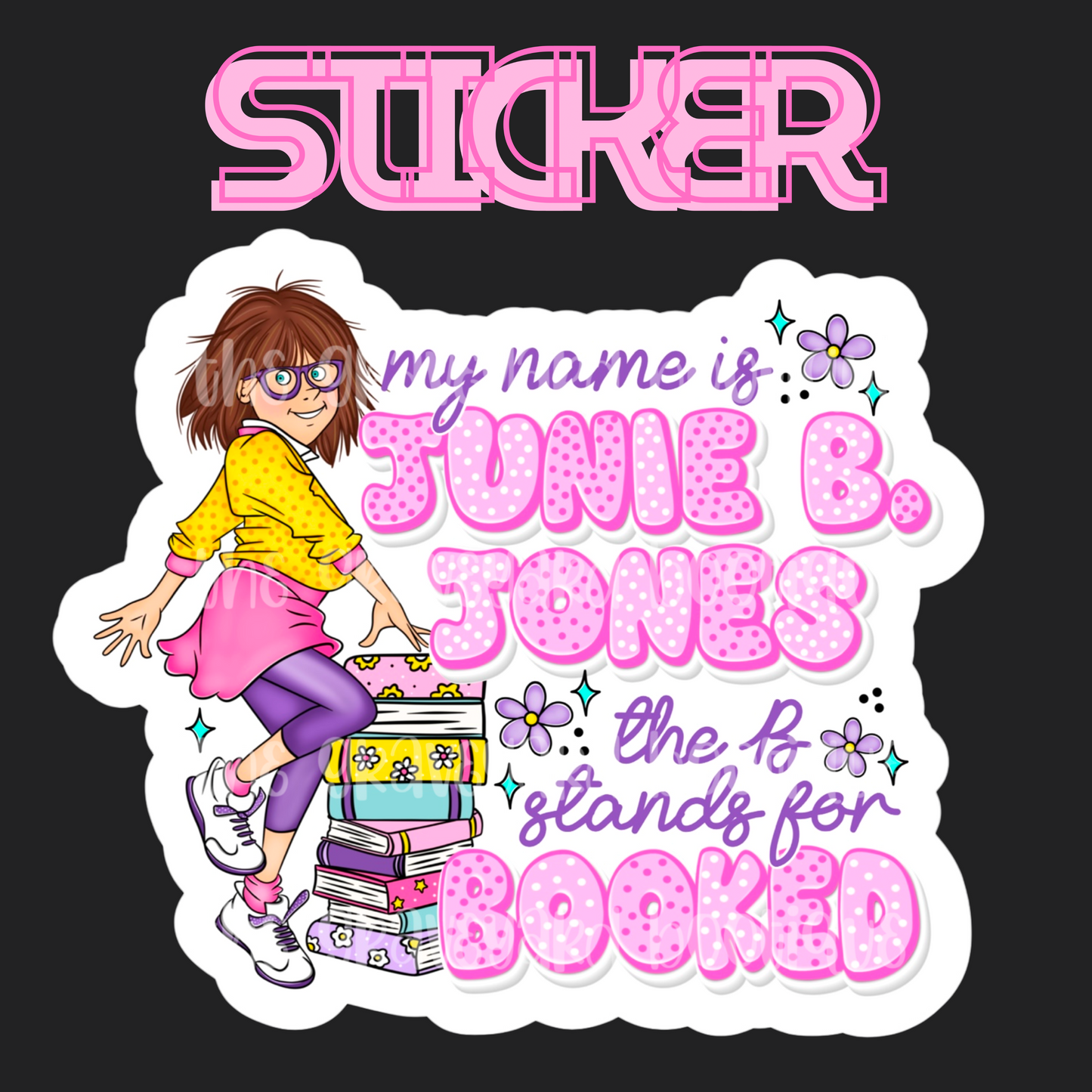 Junie B. Jones Sticker