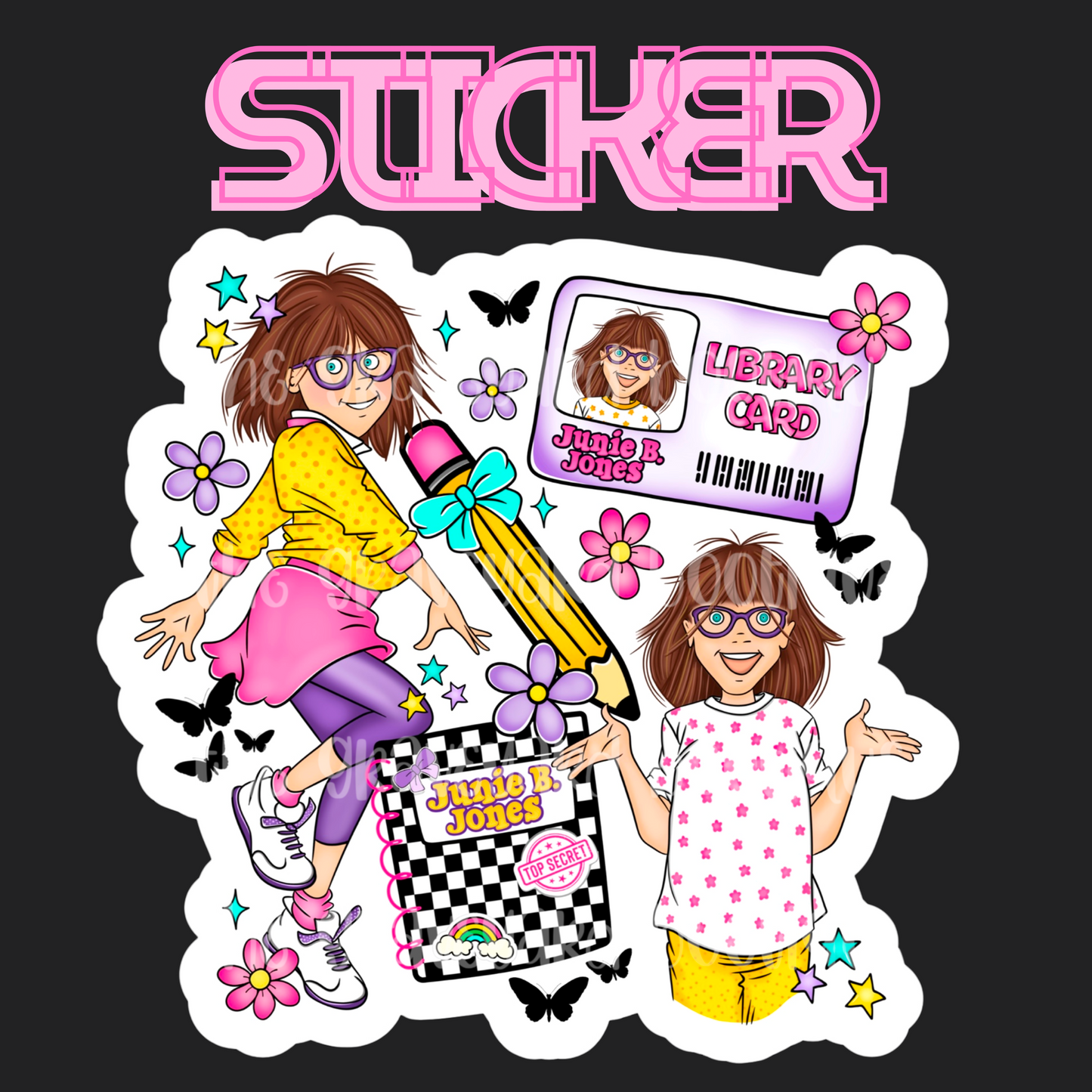 Junie B. Jones Sticker