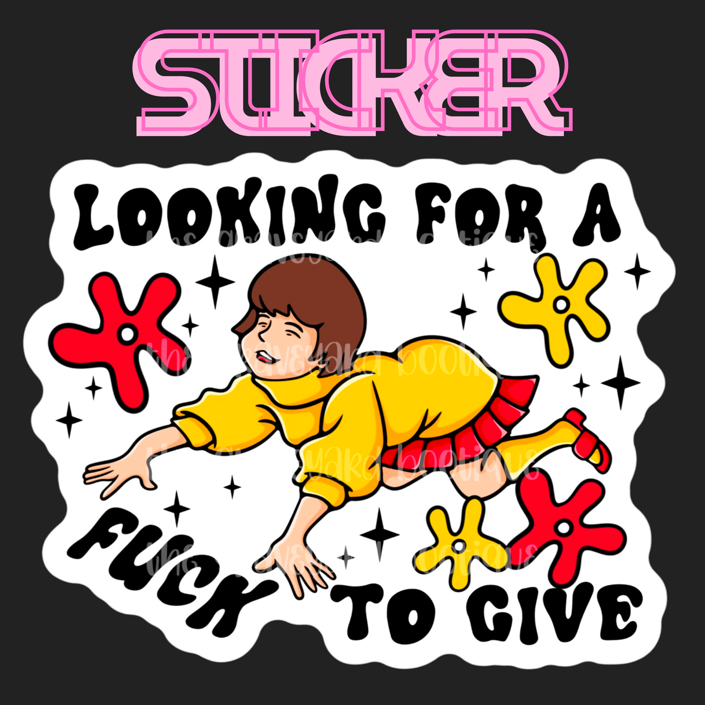 Looking For A F*ck To Give Sticker