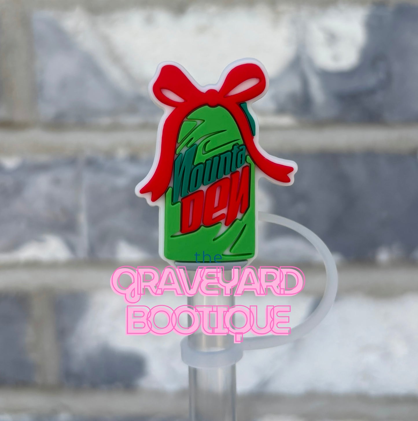 Mountain Dew Straw Topper - 10mm