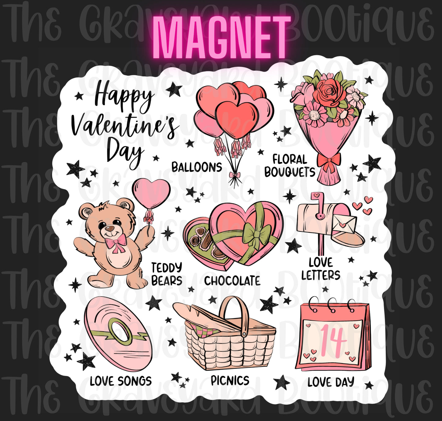 Valentines Day Magnet