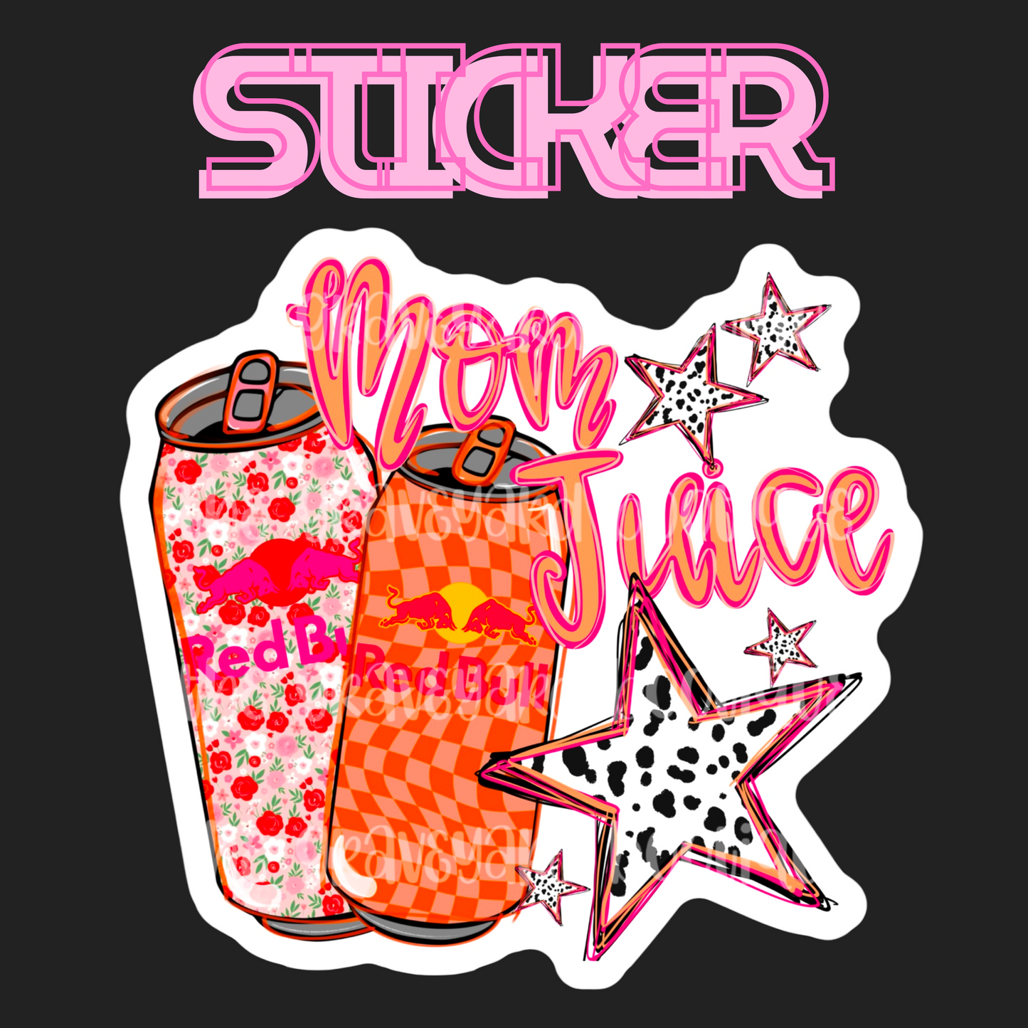 Mom Juice Sticker