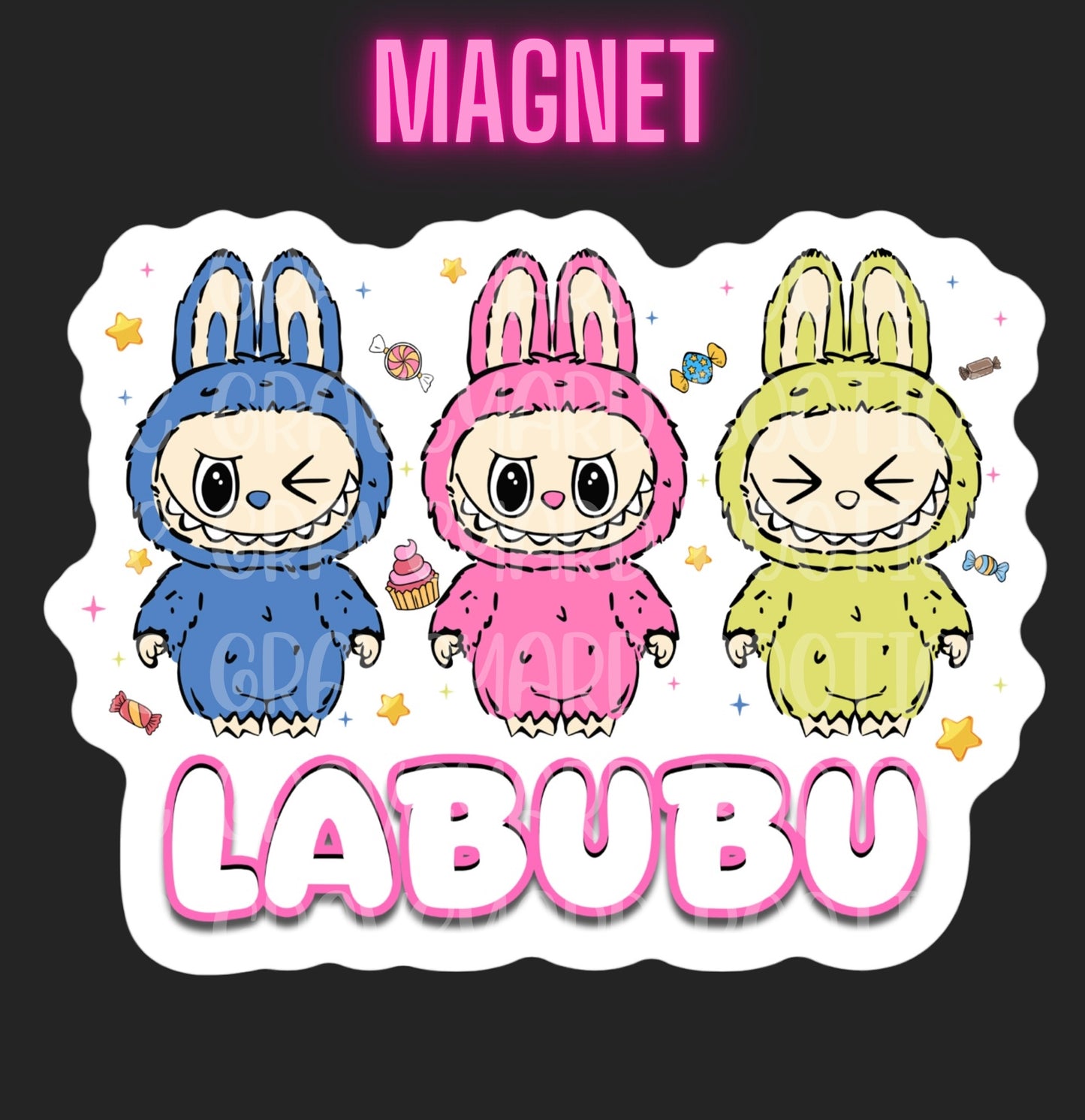 L A Bubu Magnet
