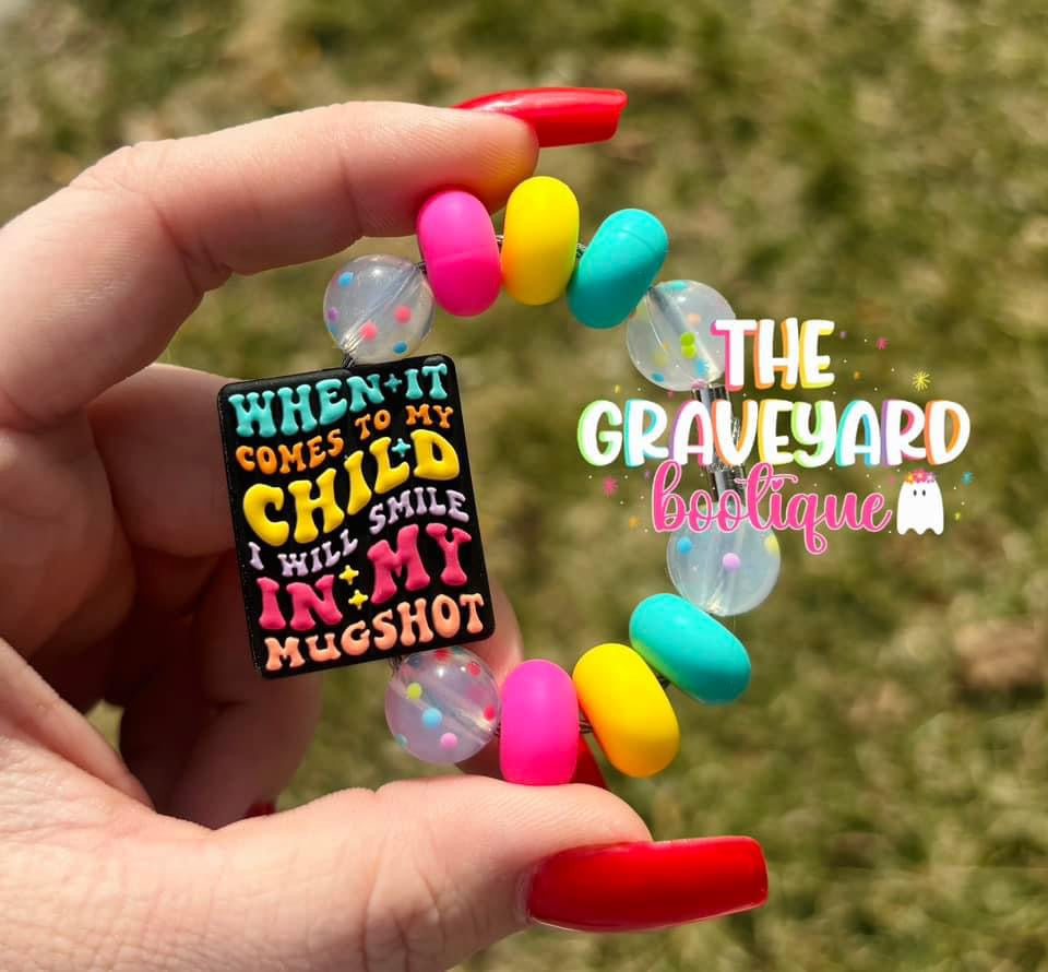 When It Comes To My Child Tumbler Charm